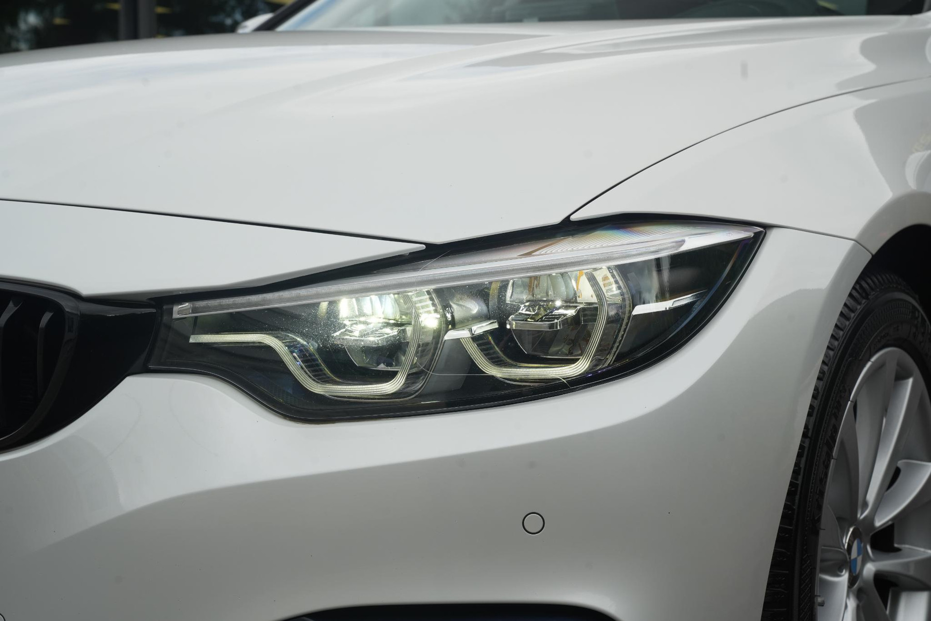 BMW 4 Serie Gran Coupé 420i High Executive 2021 Mineral-weiss metallic (A96) 10