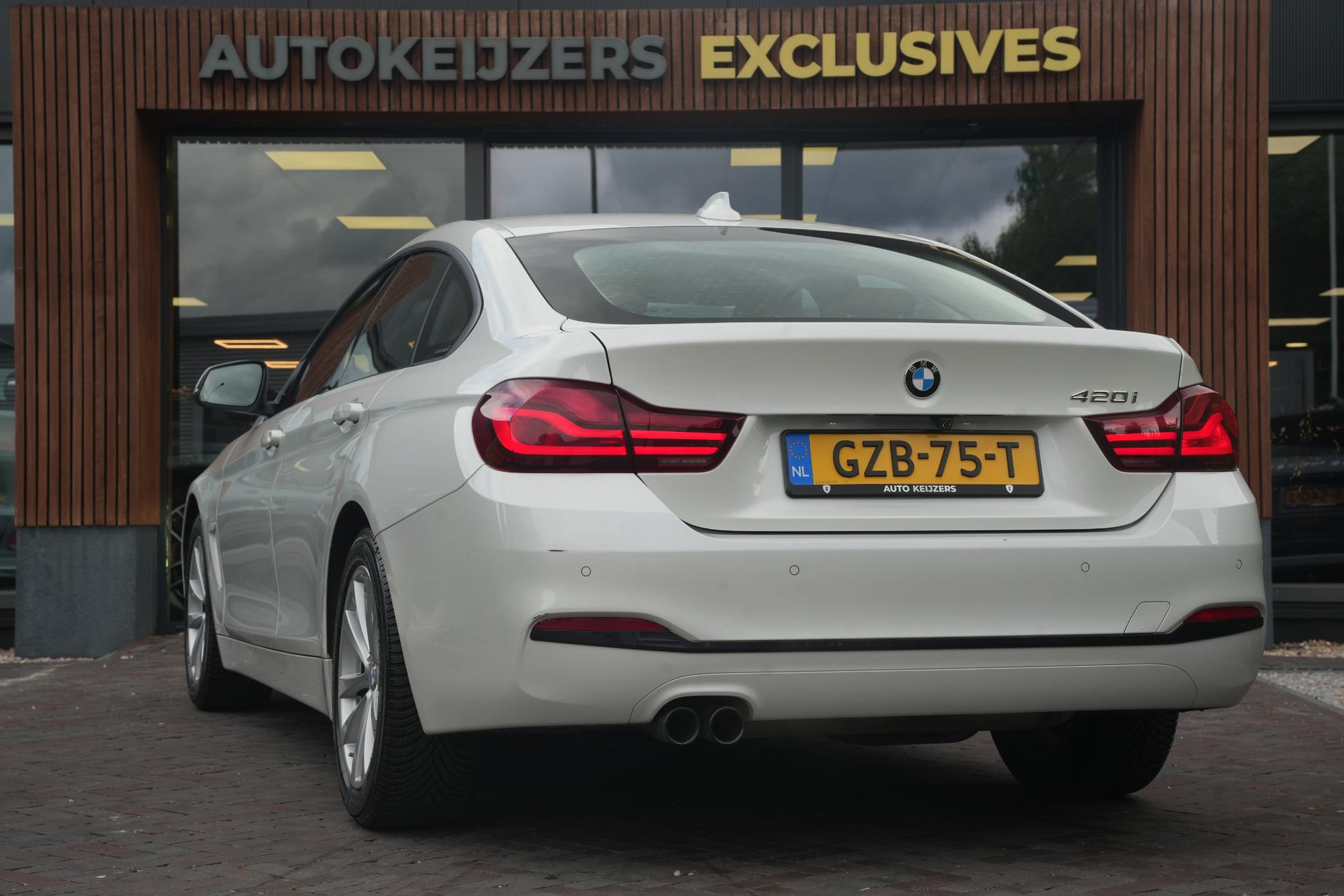 BMW 4 Serie Gran Coupé 420i High Executive 2021 Mineral-weiss metallic (A96) 7