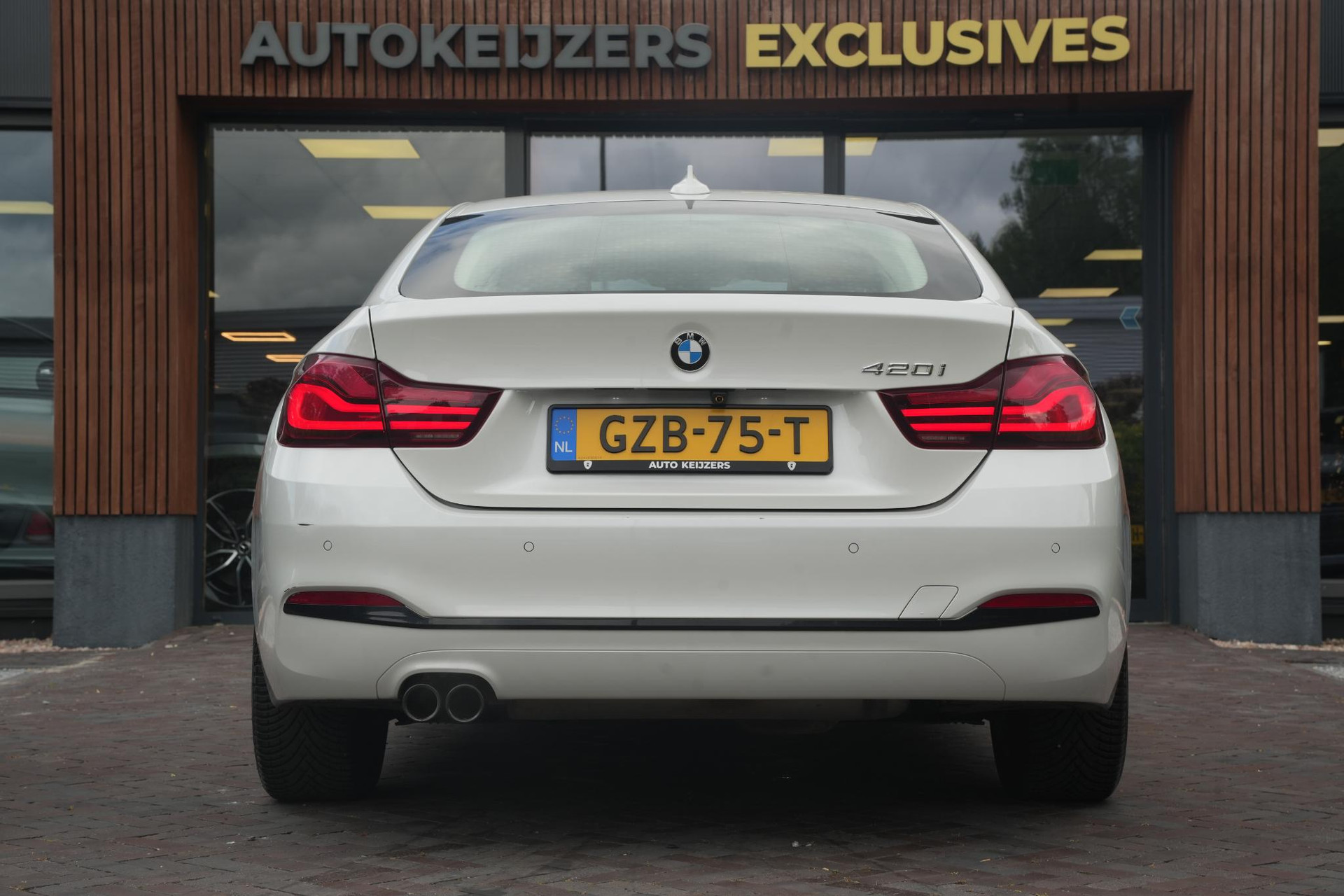 BMW 4 Serie Gran Coupé 420i High Executive 2021 Mineral-weiss metallic (A96) 8