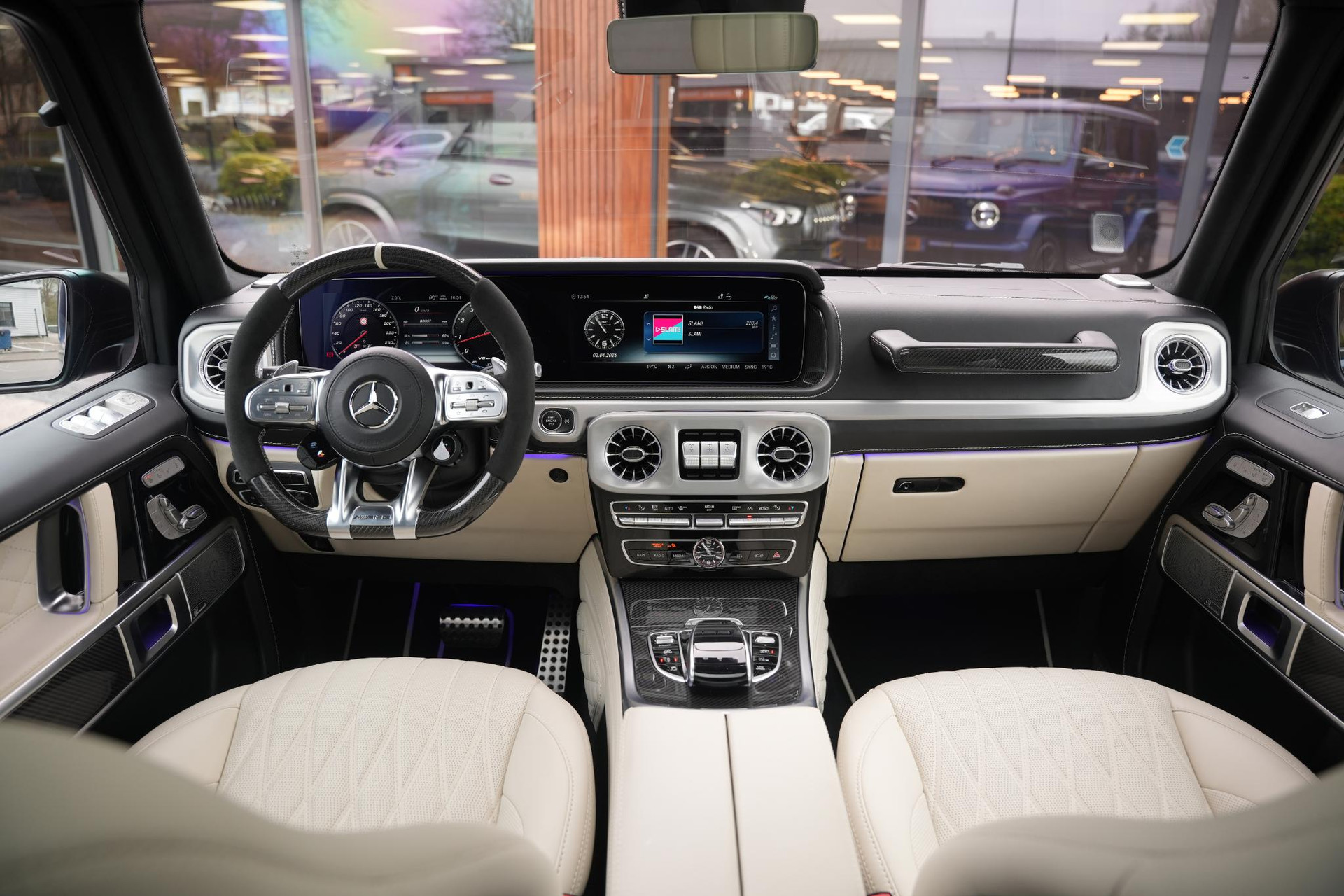 Mercedes-Benz G-Klasse 500 2020 brilliant blue metallic (896U) 4