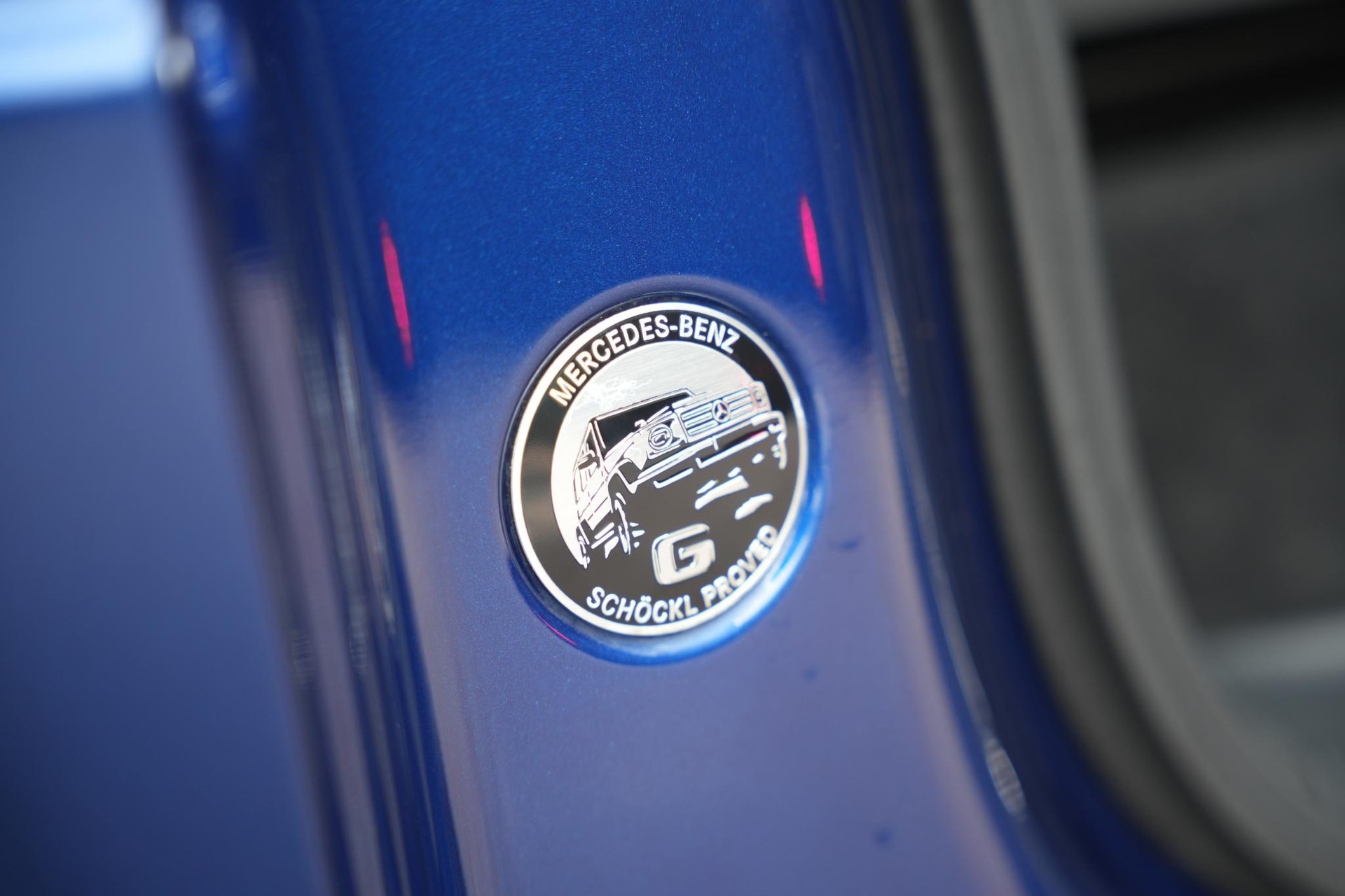 Mercedes-Benz G-Klasse 500 2020 brilliant blue metallic (896U) 41