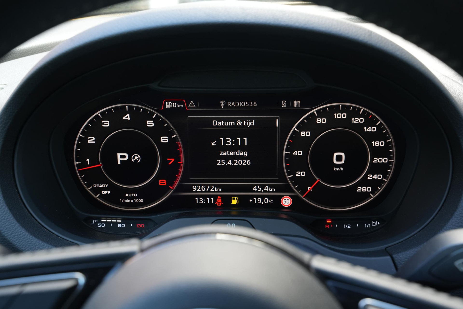 Audi A3 Sportback 1.4 TFSI CoD Design Pro Line Plus 2016 Monsoon grey metallic (0C) 19