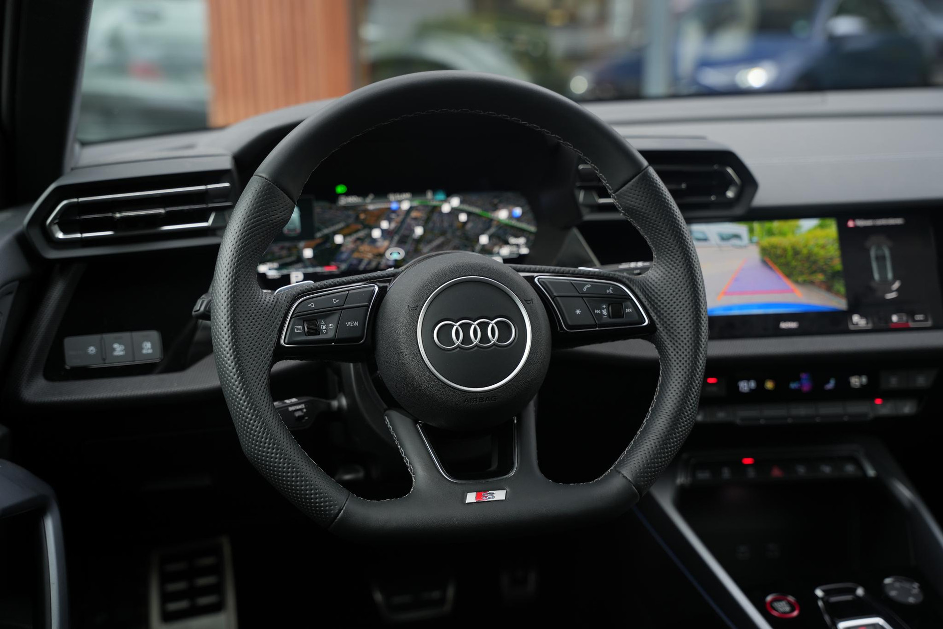Audi A3 Sportback 2.0 TFSI S3 quattro 2024 Ascariblauw metallic 2