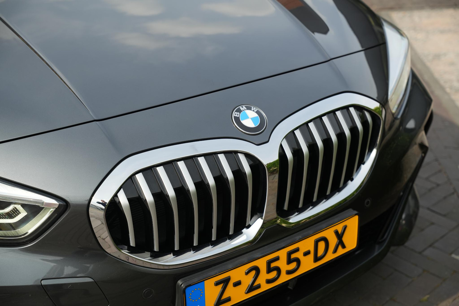 BMW 1-serie 118i High Executive 2020 Mineral-grau metallic (B39) 12