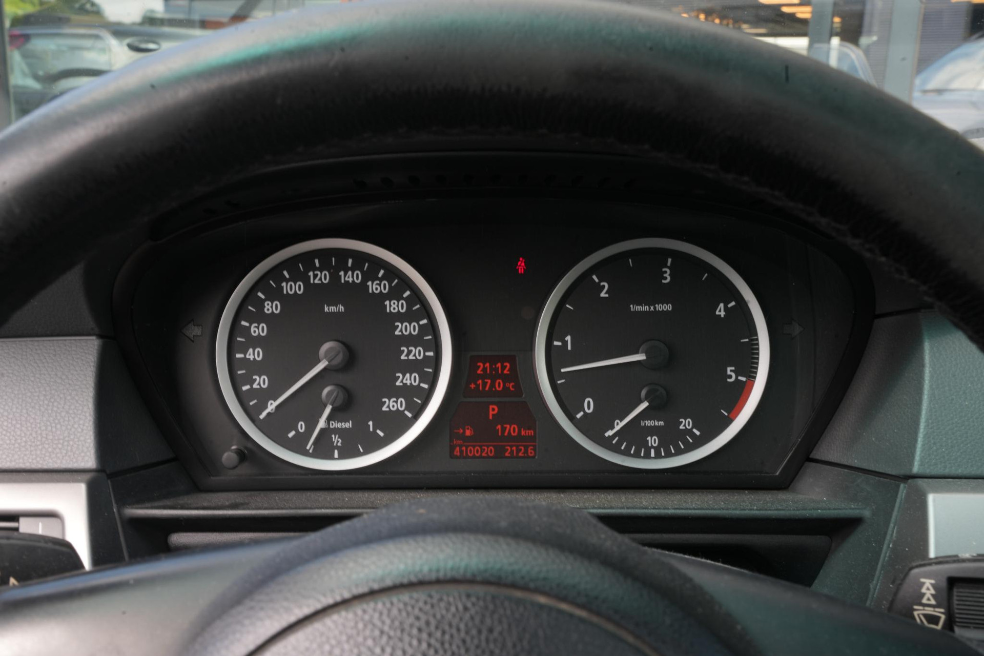 BMW 5 Serie Touring 530d High Executive 2004 Silber-grau metallic (A08) 13