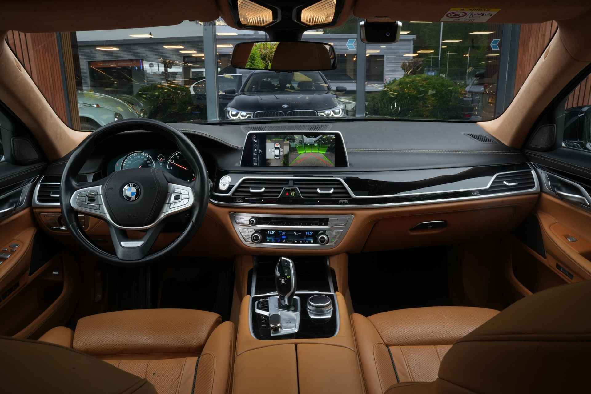 BMW 7 Serie 740i High Executive 2016 Azuritschwarz metallic 4