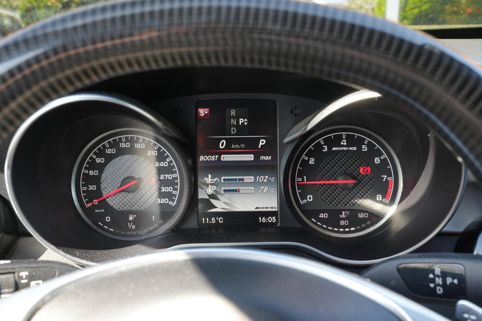 Mercedes-Benz C-Klasse Estate AMG 63 476PK 2015 OBSIDIAN BLACK (197U) 20
