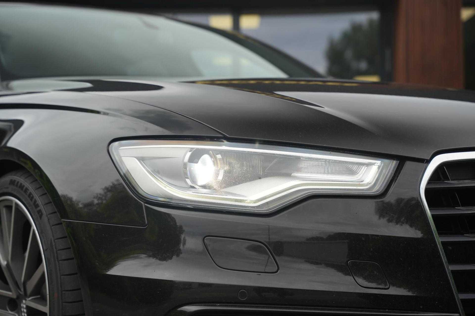 Audi A6 Avant 2.0 TFSI S Edition 2013 Havannazwart metallic 11