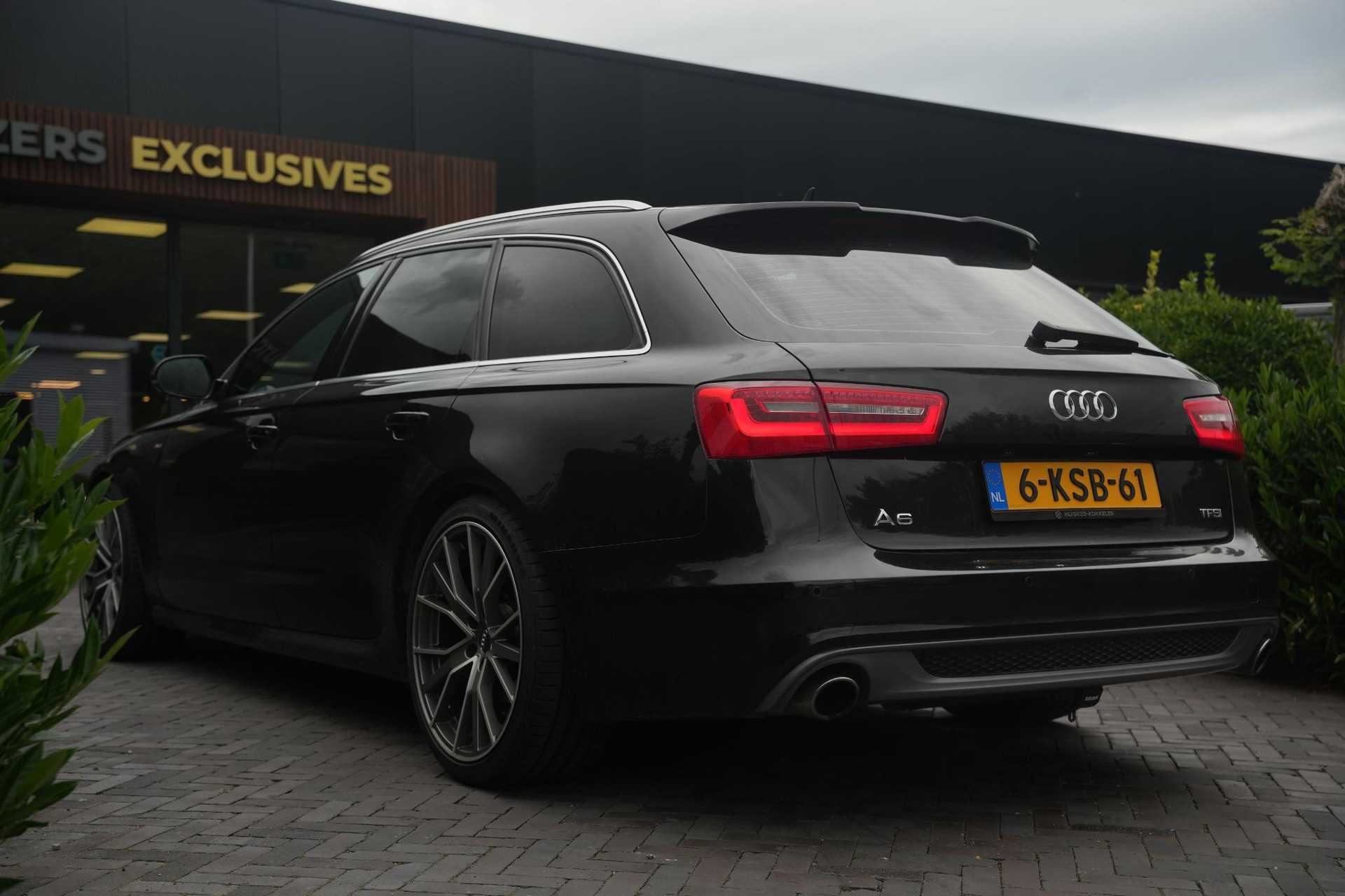 Audi A6 Avant 2.0 TFSI S Edition 2013 Havannazwart metallic 14