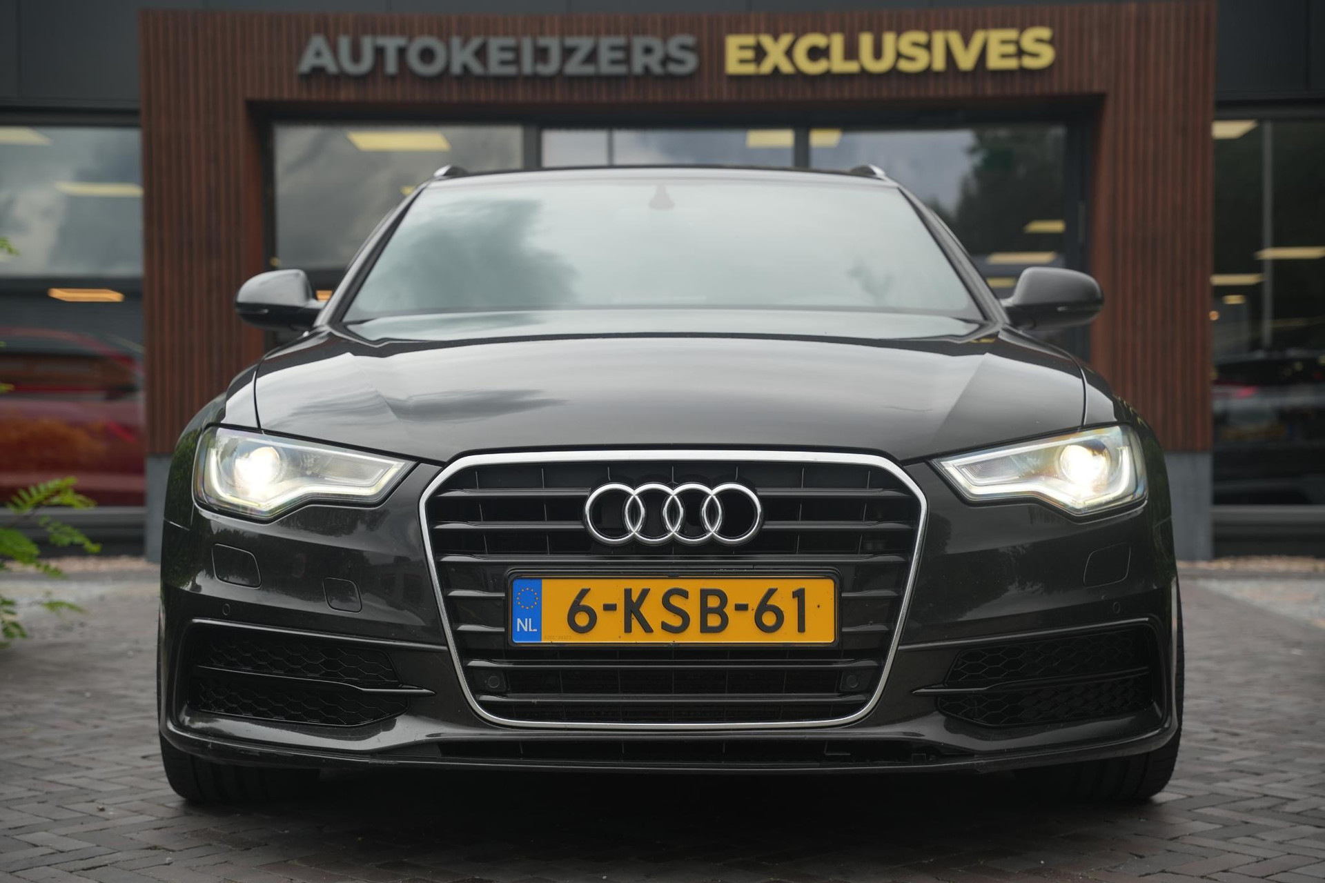 Audi A6 Avant 2.0 TFSI S Edition 2013 Havannazwart metallic 3