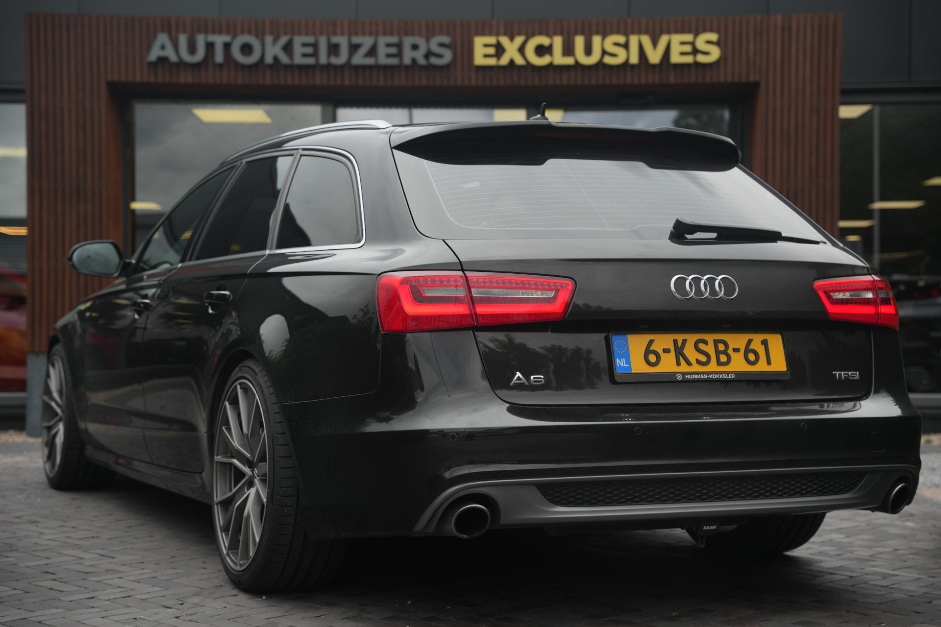 Audi A6 Avant 2.0 TFSI S Edition 2013 Havannazwart metallic 9
