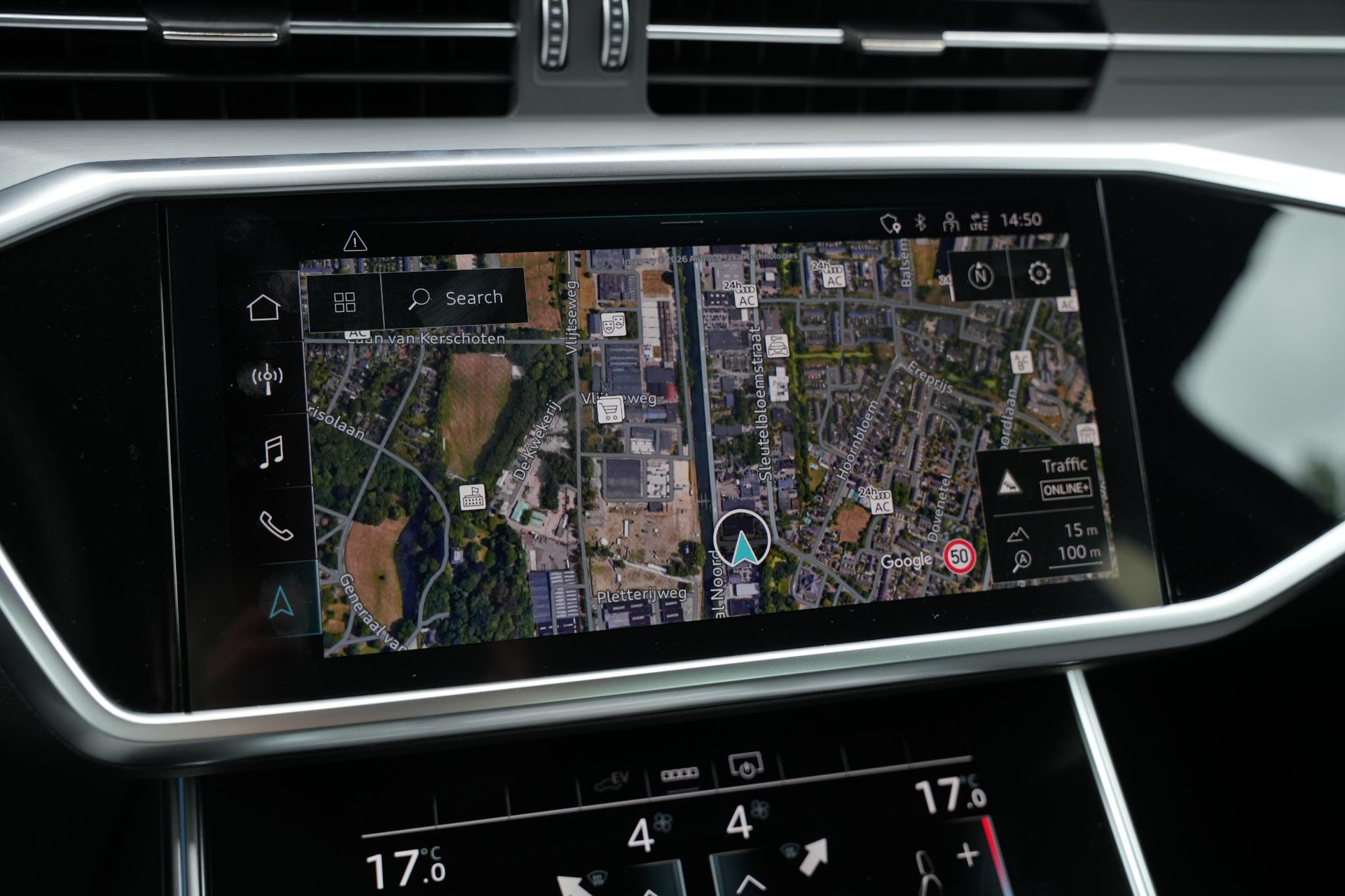 Audi A6 Limousine 50 TFSI e quattro S edition 2023 Daytonagrijs pareleffect 15