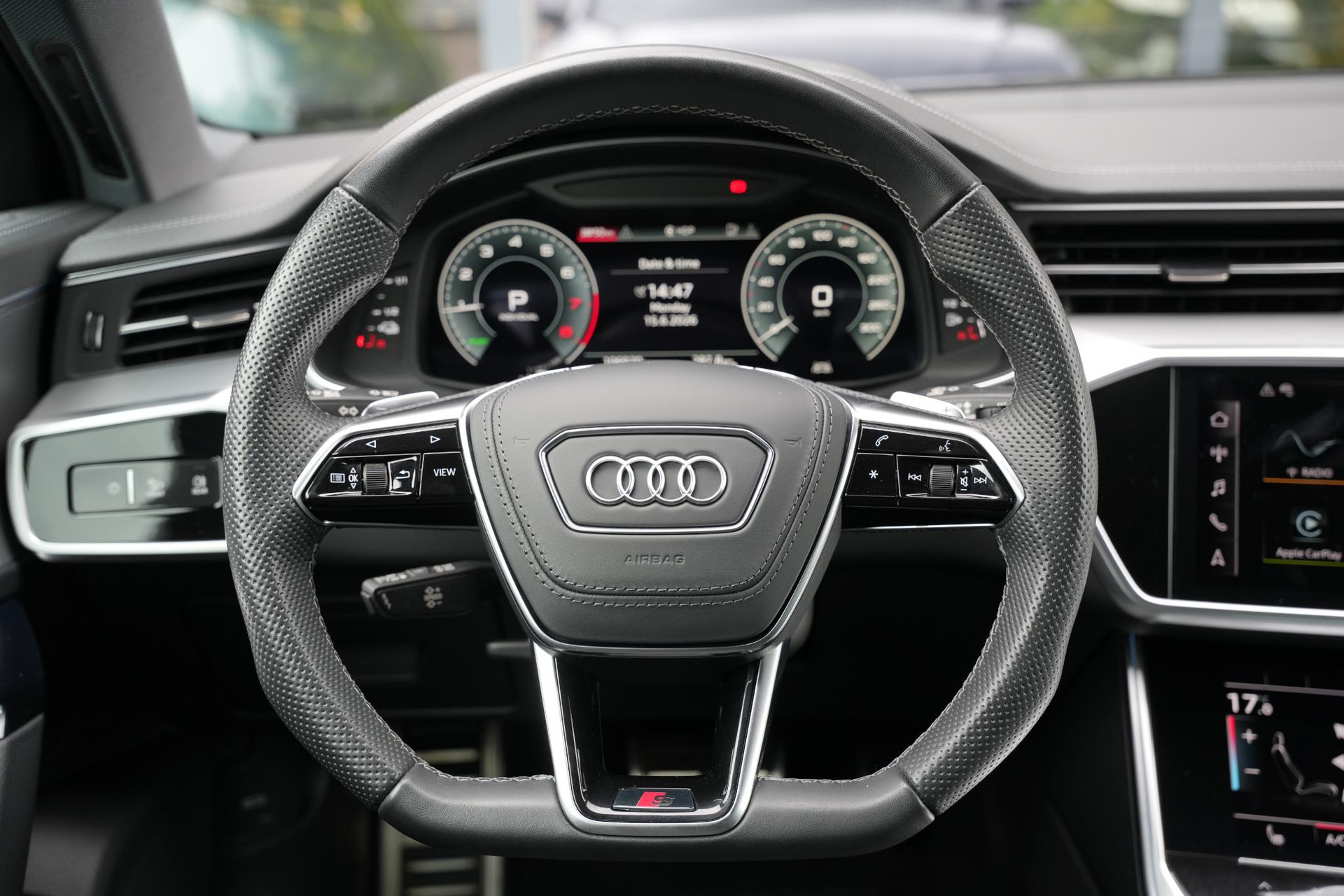 Audi A6 Limousine 50 TFSI e quattro S edition 2023 Daytonagrijs pareleffect 6