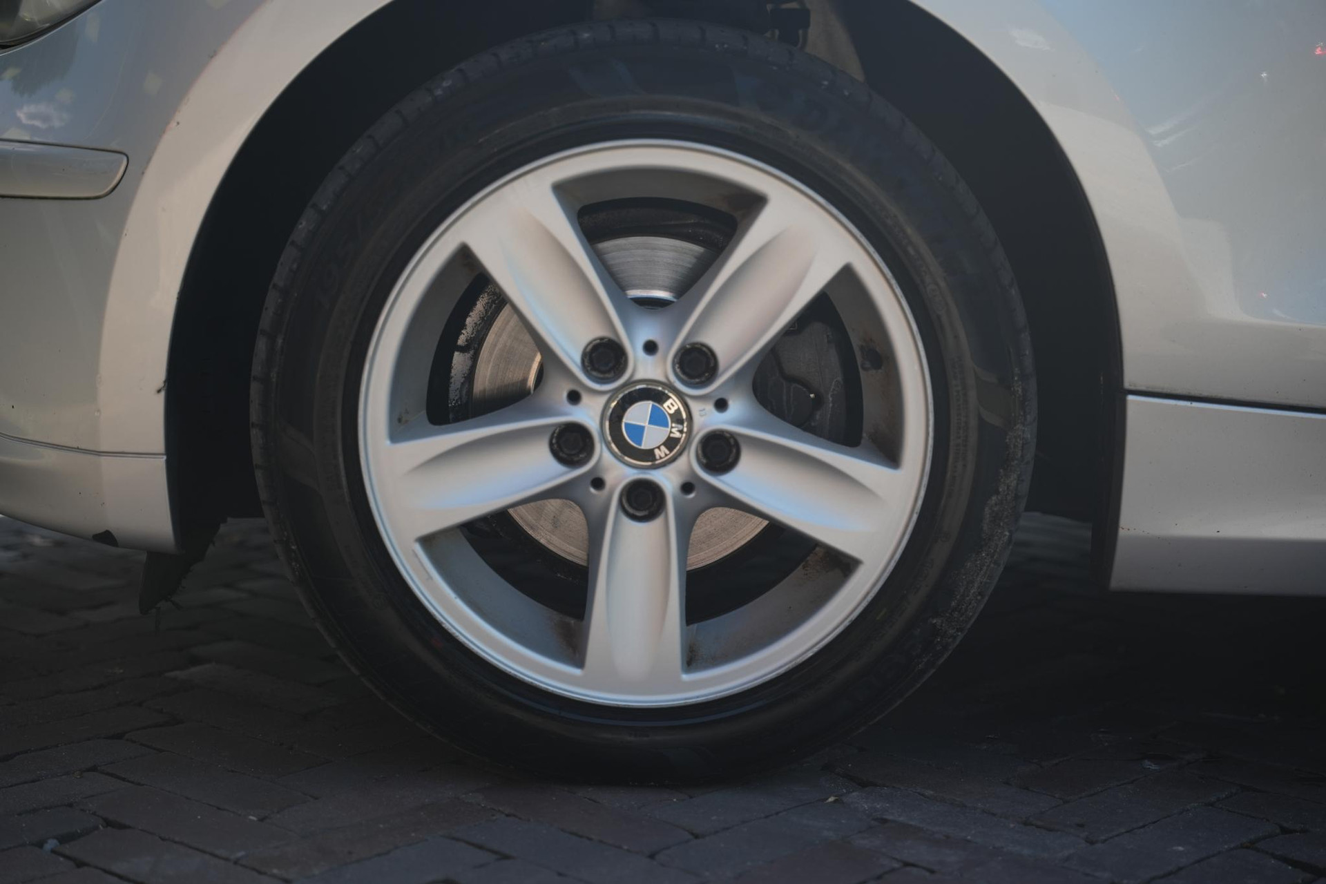 BMW 1-serie 116i 2008 TITANSILBER METALLIC (354) 7