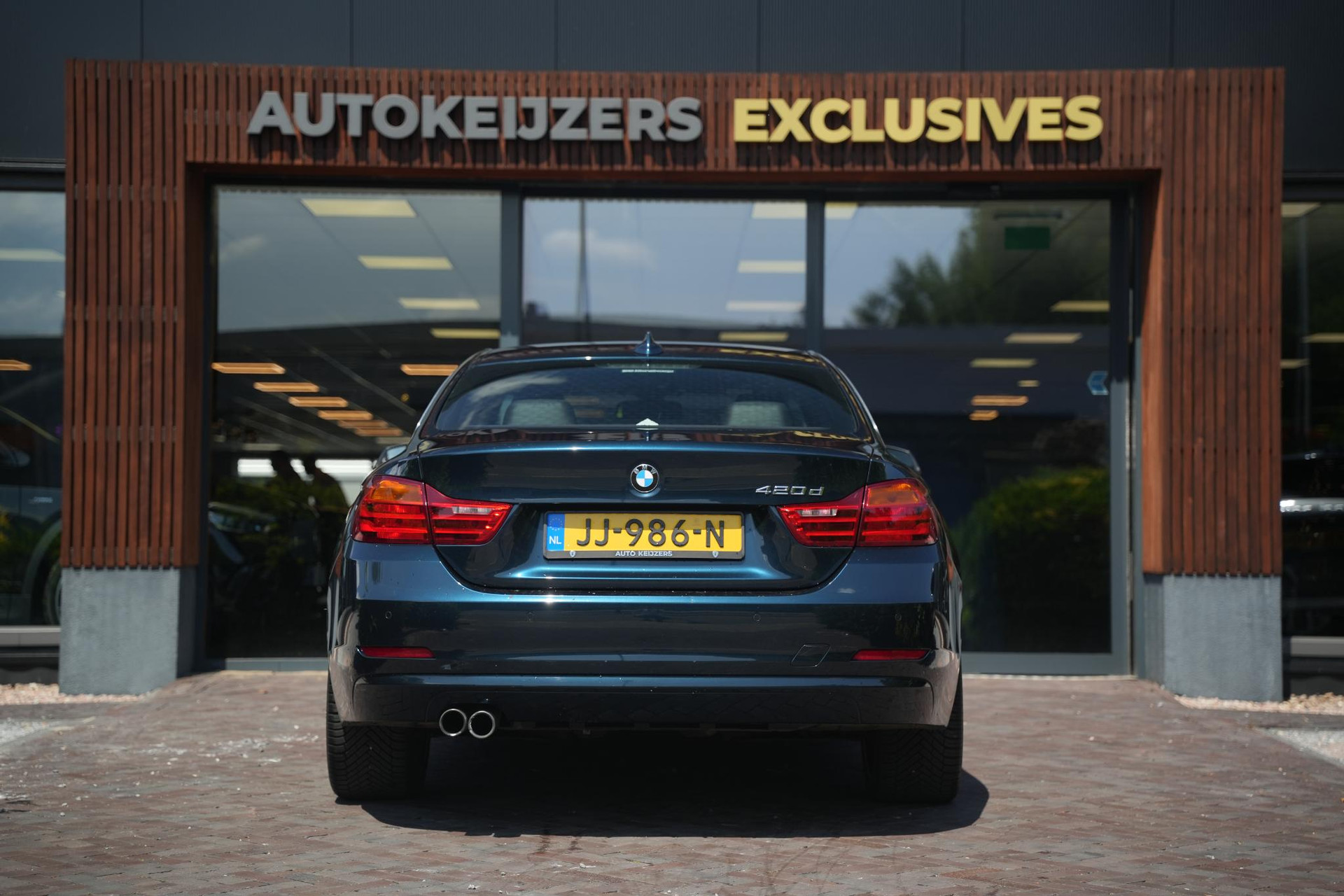 BMW 4 Serie Coupé 420d Executive 2016 Midnight blue metallic 8