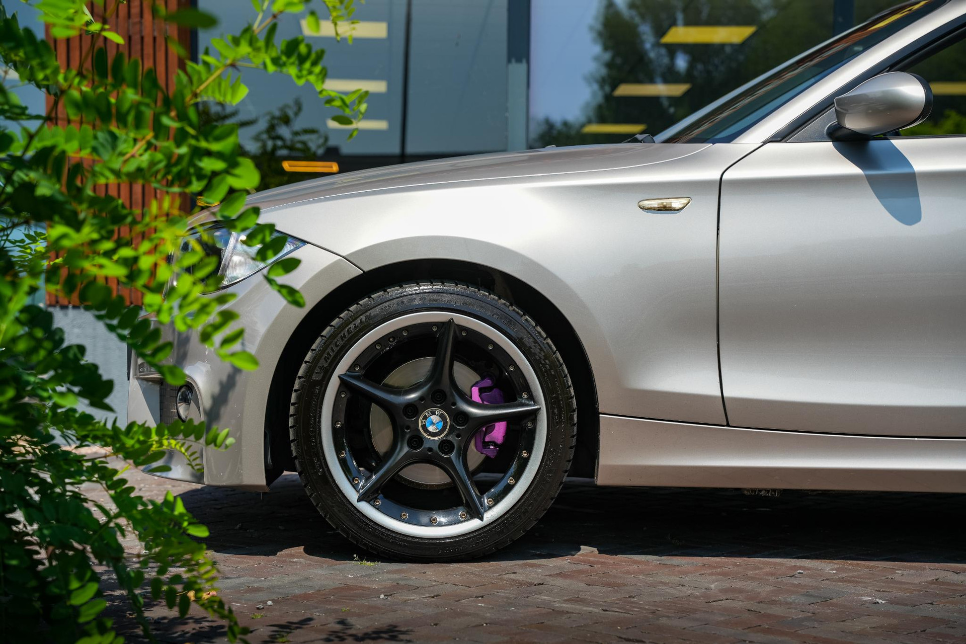 BMW 1 Serie Cabrio 118i 2008 KASCHMIRSILBER METALLIC (A72) 12
