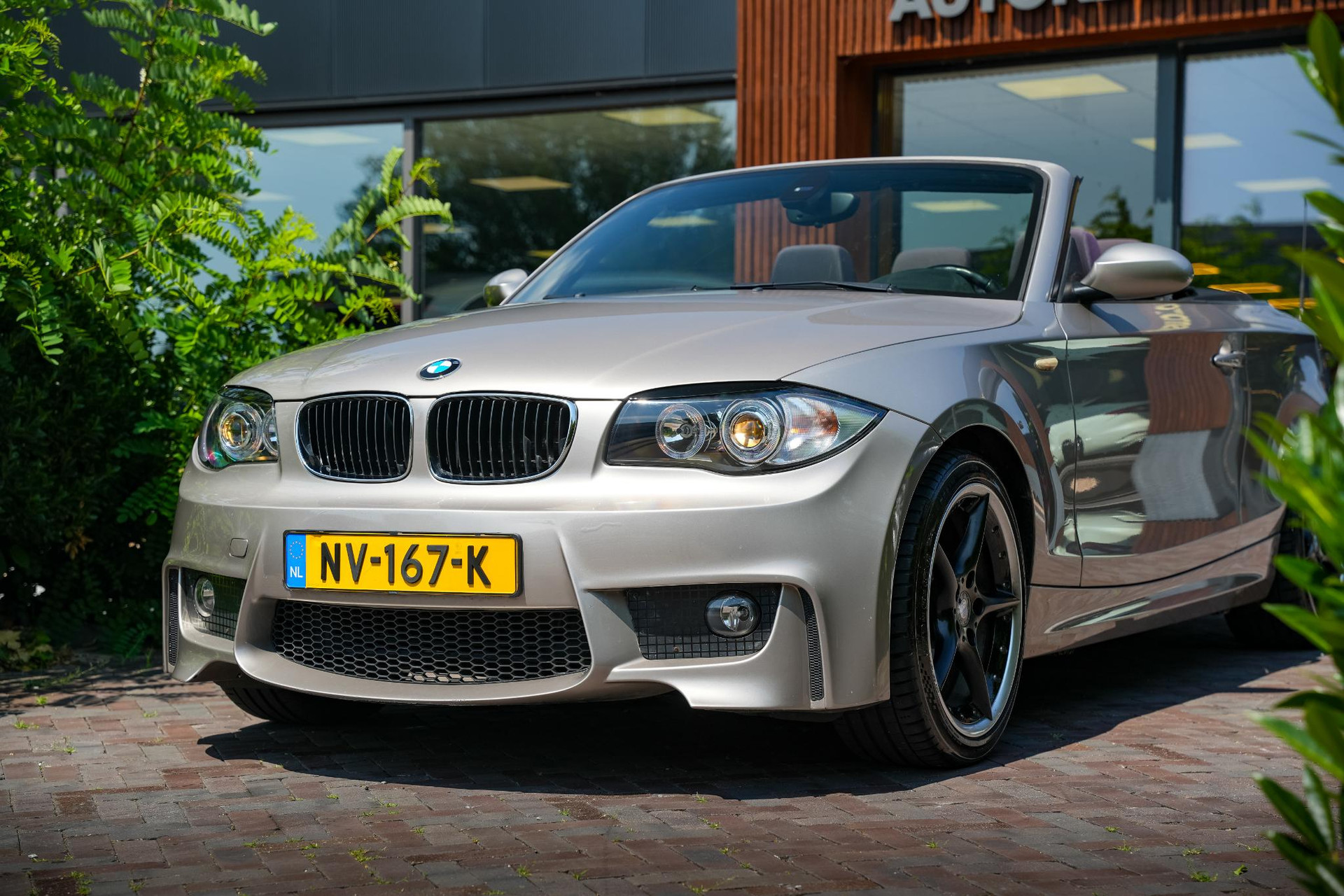 BMW 1 Serie Cabrio 118i 2008 KASCHMIRSILBER METALLIC (A72) 13