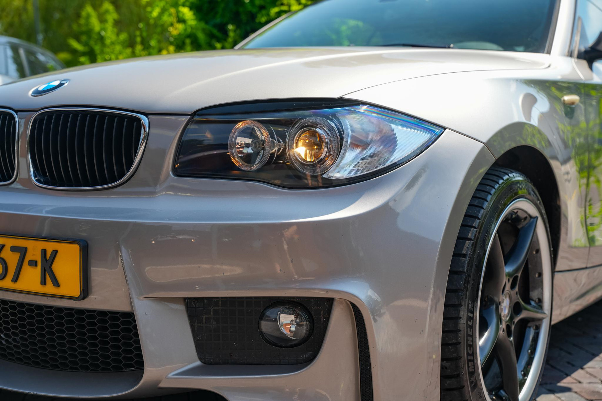 BMW 1 Serie Cabrio 118i 2008 KASCHMIRSILBER METALLIC (A72) 24