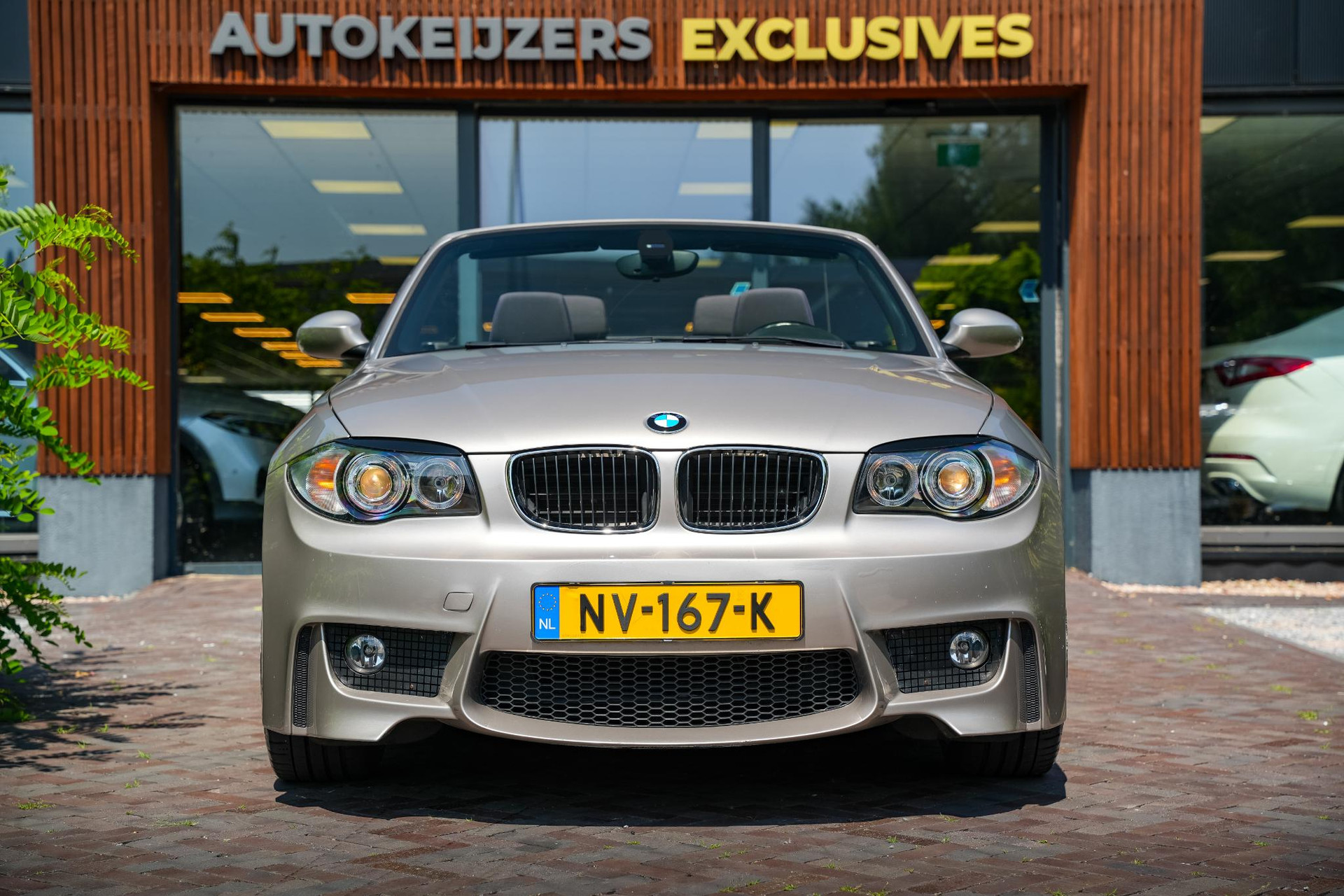 BMW 1 Serie Cabrio 118i 2008 KASCHMIRSILBER METALLIC (A72) 3
