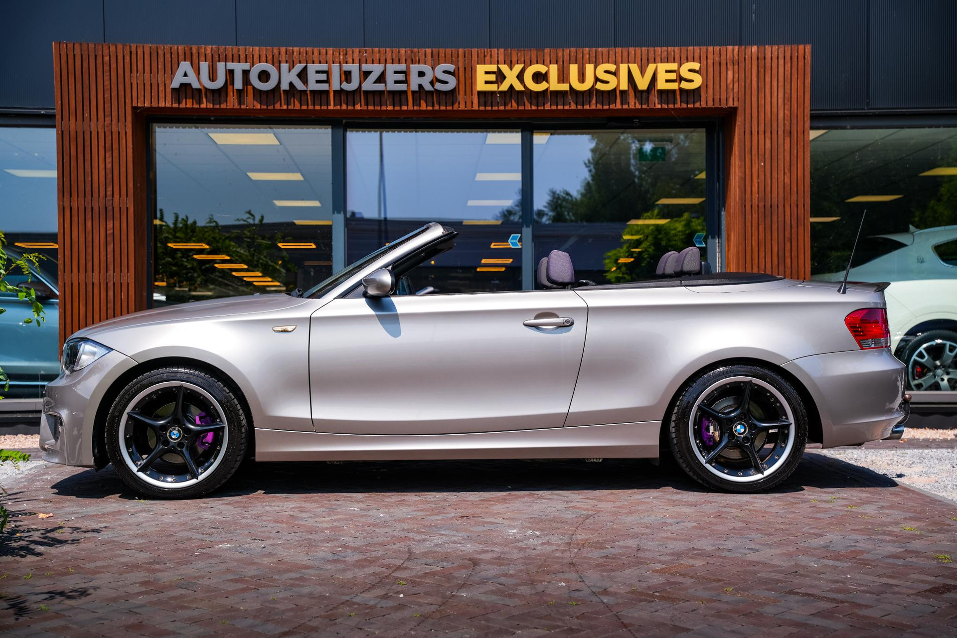 BMW 1 Serie Cabrio 118i 2008 KASCHMIRSILBER METALLIC (A72) 5