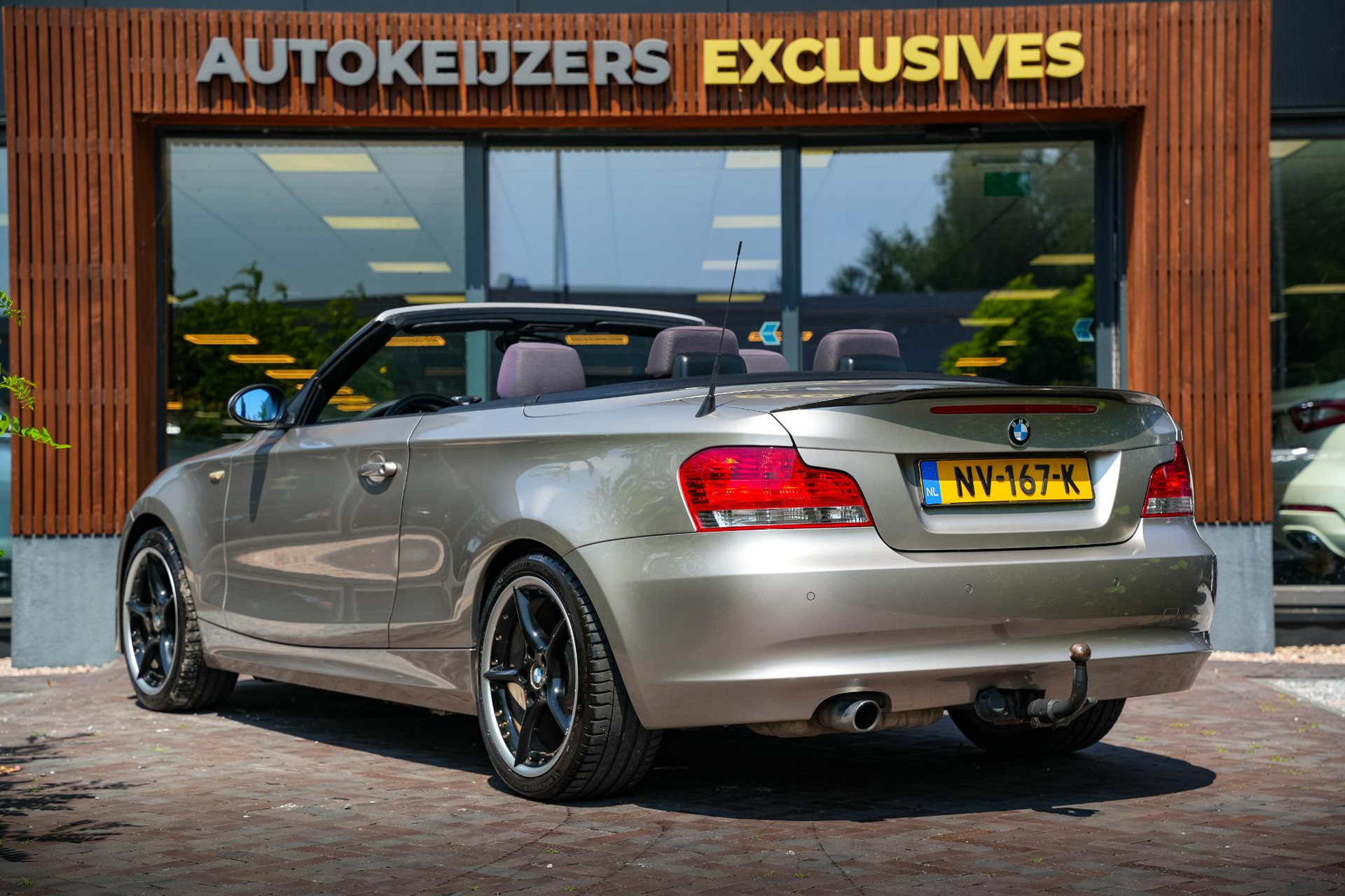 BMW 1 Serie Cabrio 118i 2008 KASCHMIRSILBER METALLIC (A72) 7