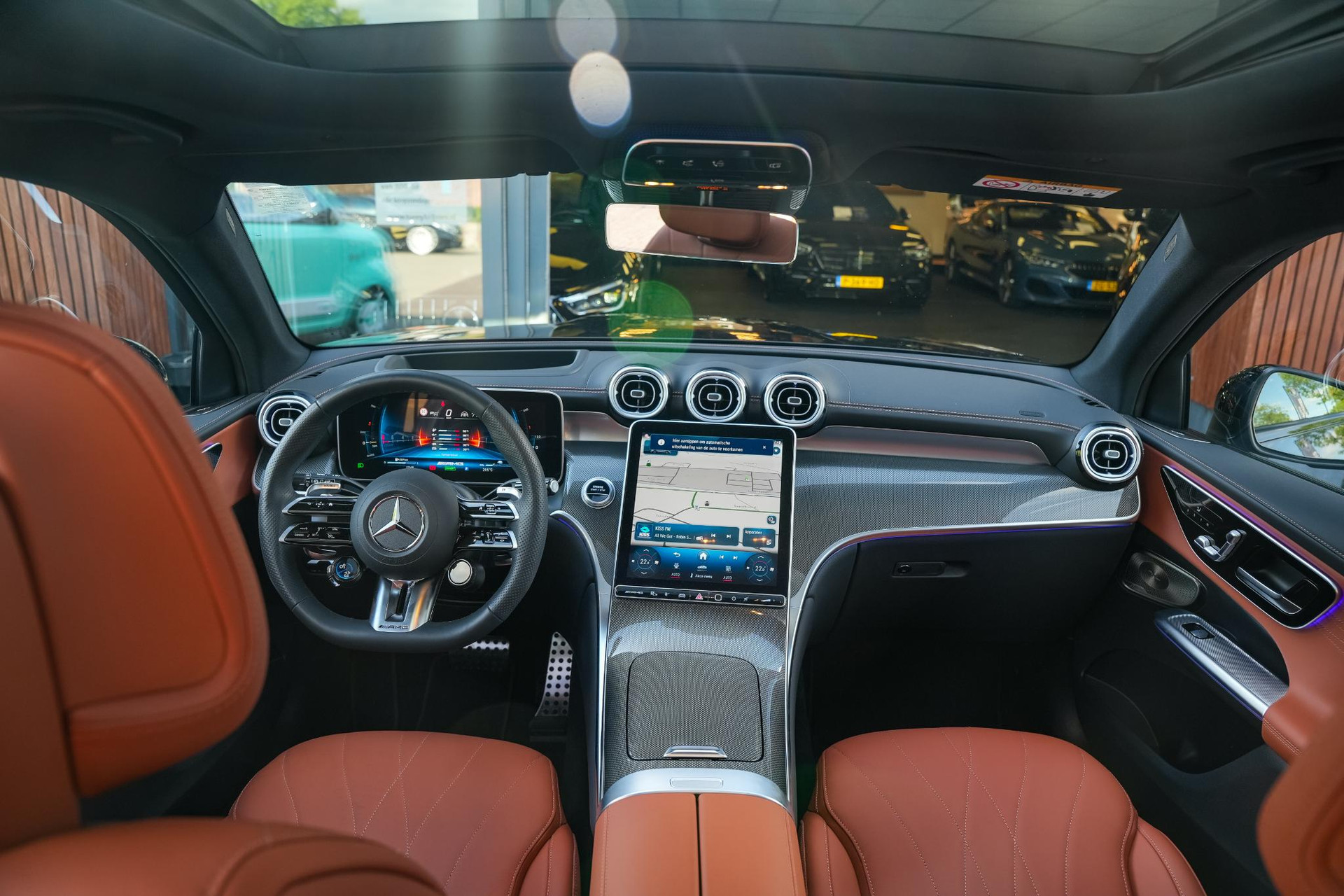 Mercedes-Benz GLC GLC 63 S AMG 2024 Obsidian black - metallic finish (197U) 2