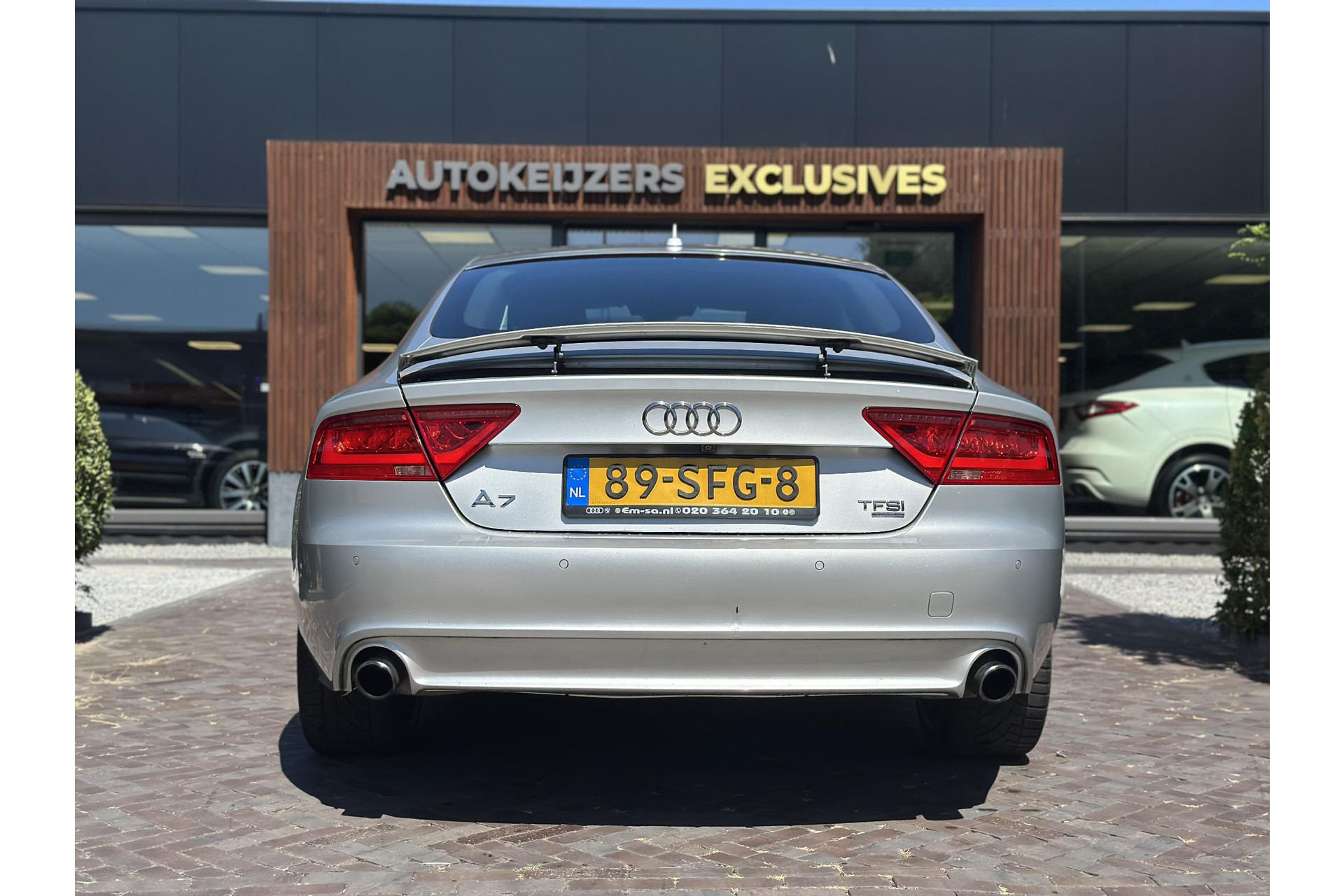 Audi A7 Sportback 3.0 TFSI quattro Pro Line plus 2011 Ijszilver metallic 8