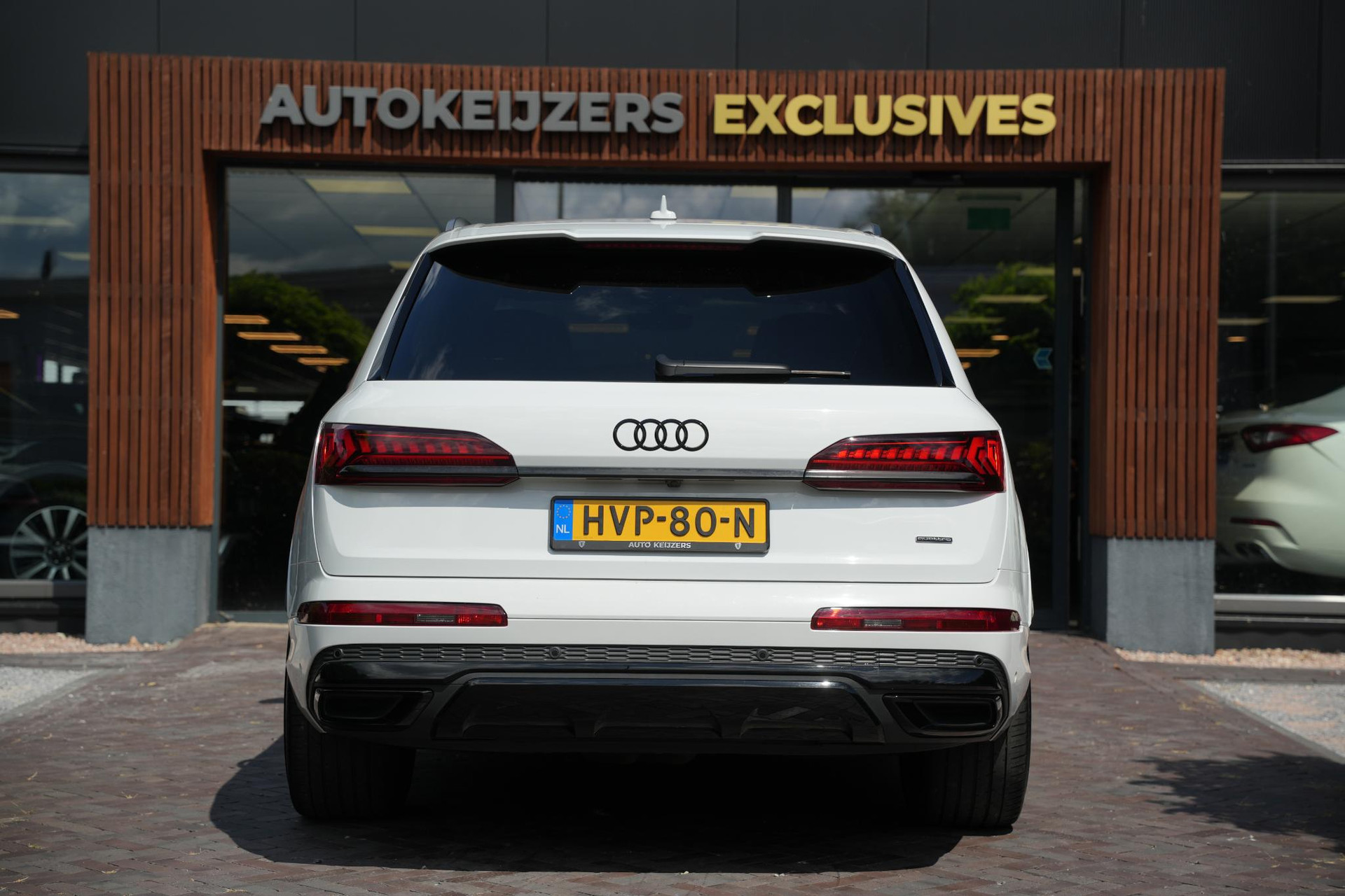 Audi Q7 60 TFSI e quattro Pro Line S Competition 2021 Gletsjerwit metallic 11