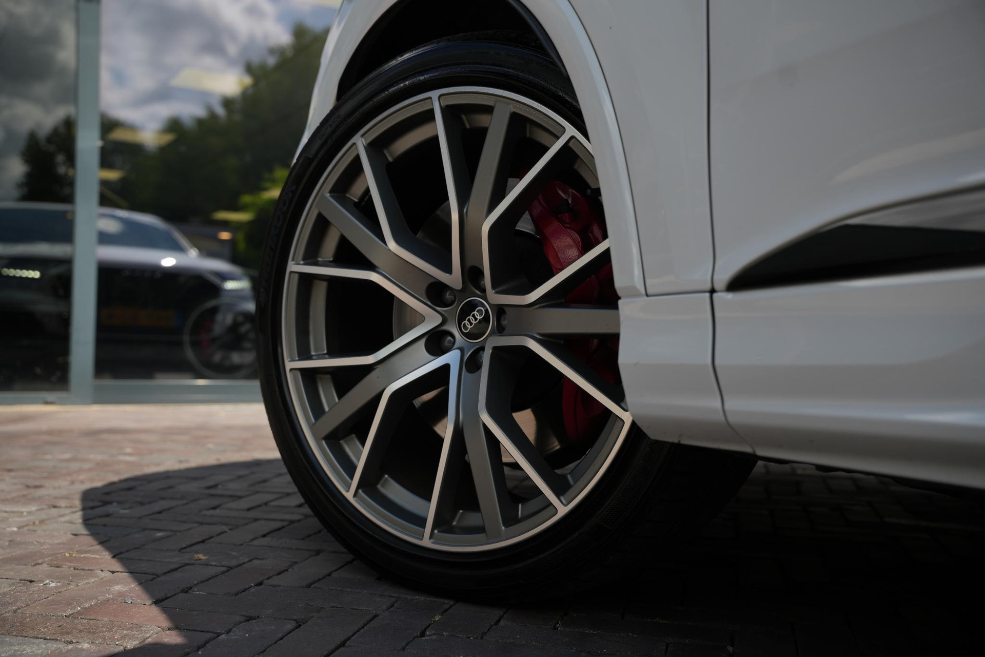 Audi Q7 60 TFSI e quattro Pro Line S Competition 2021 Gletsjerwit metallic 13