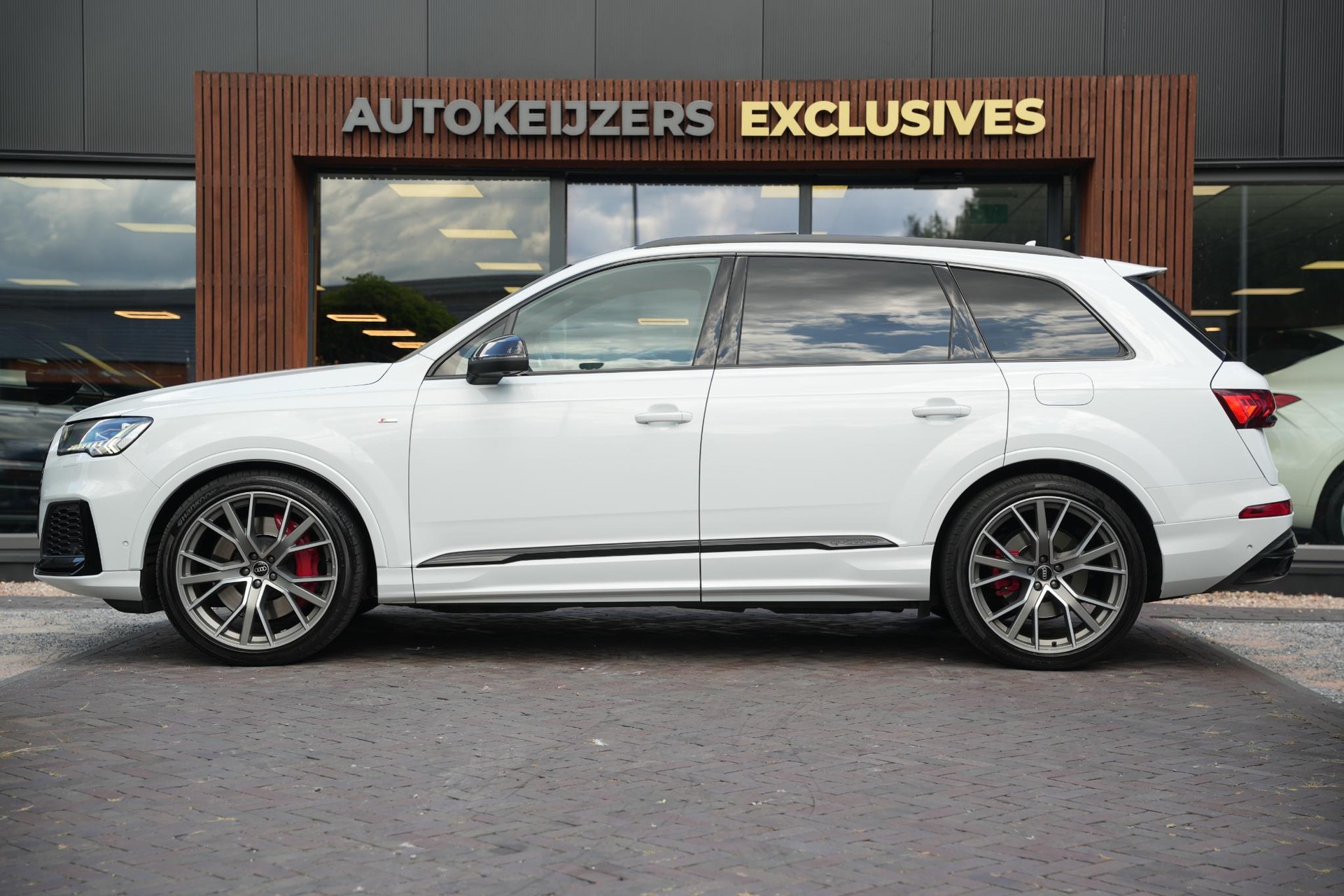 Audi Q7 60 TFSI e quattro Pro Line S Competition 2021 Gletsjerwit metallic 7