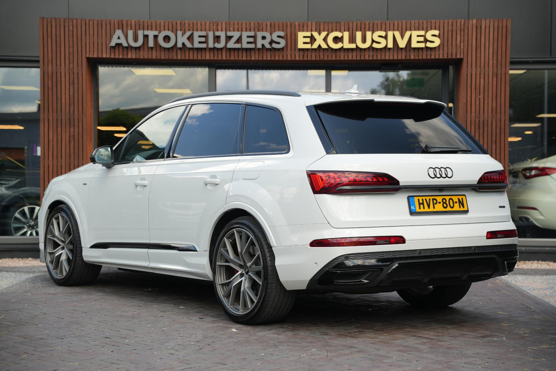 Audi Q7 60 TFSI e quattro Pro Line S Competition 2021 Gletsjerwit metallic 9