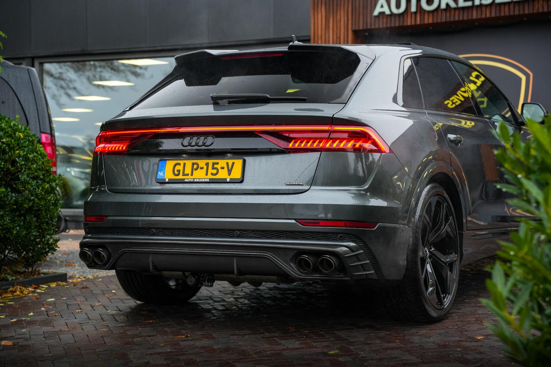 Audi Q8 60 TFSI e quattro Competition 2021 Daytonagrijs pareleffect 11