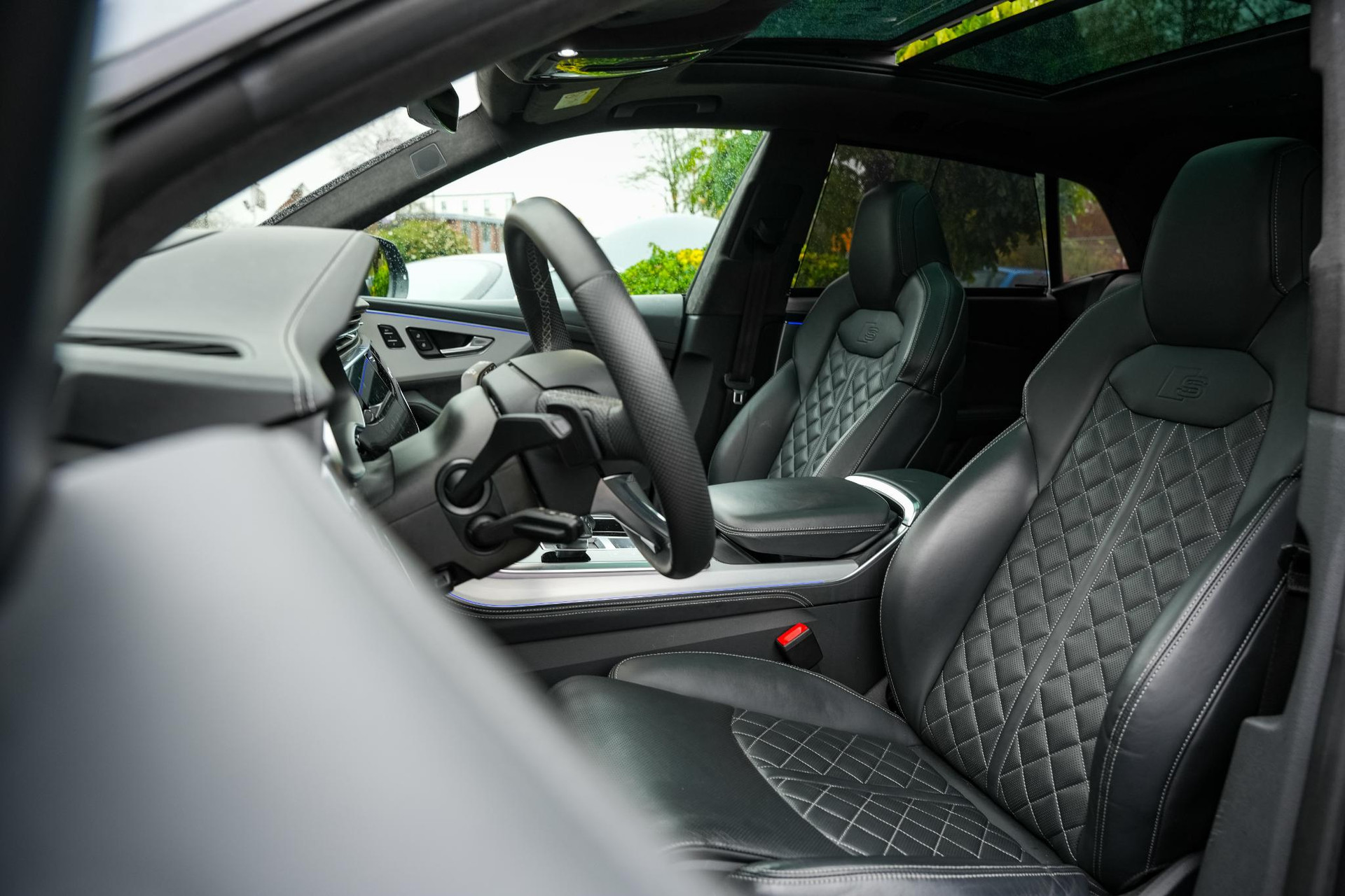 Audi Q8 60 TFSI e quattro Competition 2021 Daytonagrijs pareleffect 8