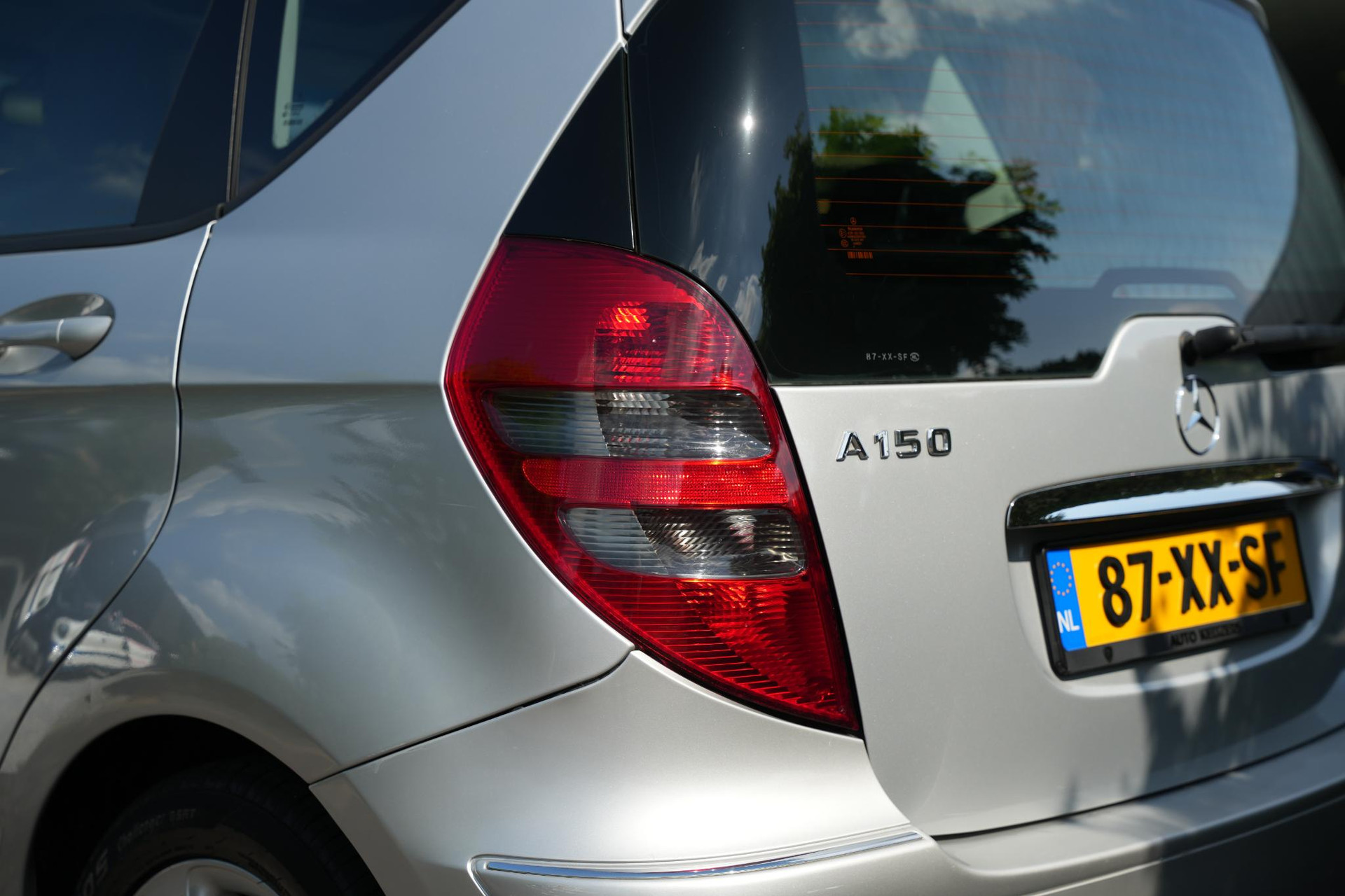 Mercedes-Benz A-Klasse 150 Avantgarde 2007 POLAR SILVER - METALLIC PAINT (761U) 20