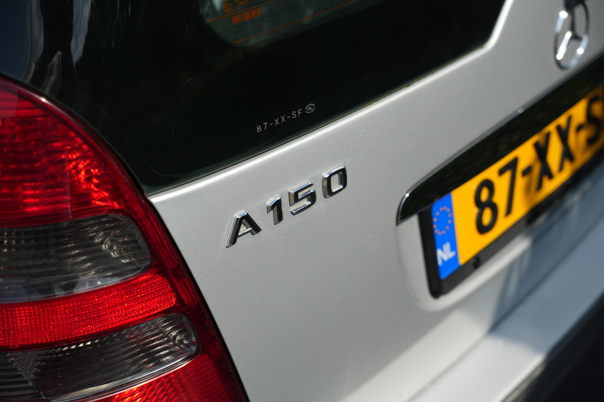 Mercedes-Benz A-Klasse 150 Avantgarde 2007 POLAR SILVER - METALLIC PAINT (761U) 21
