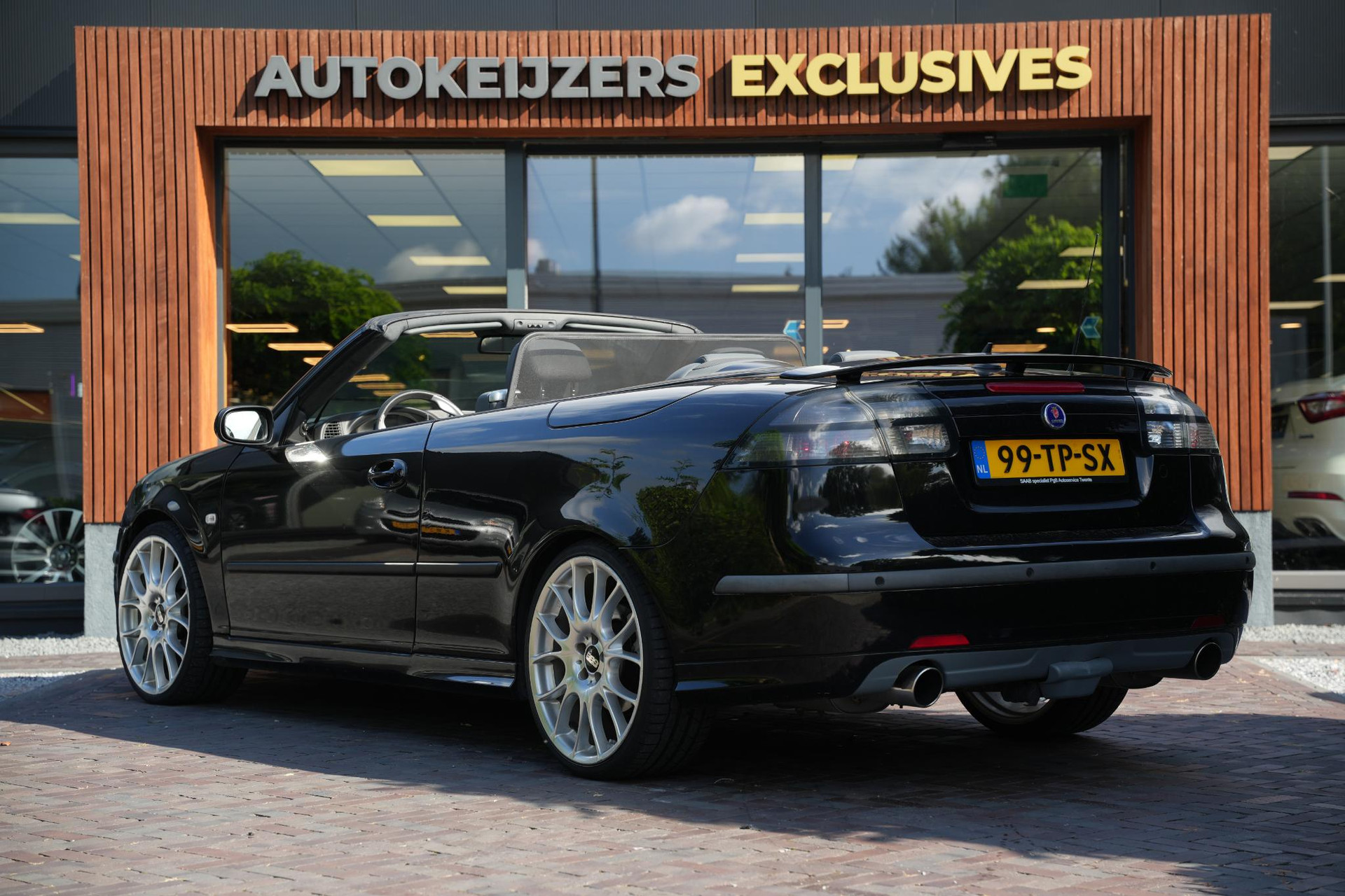 Saab 9-3 Cabrio 2.8 V6 T Aero 2006 Jet Black (metallic) (298) 10