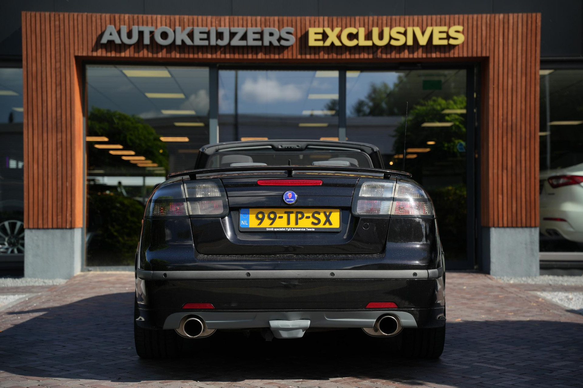 Saab 9-3 Cabrio 2.8 V6 T Aero 2006 Jet Black (metallic) (298) 12