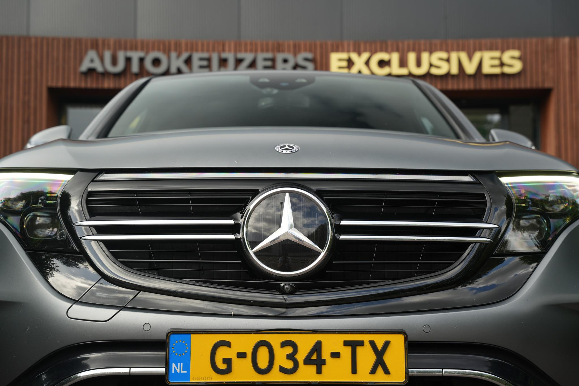 Mercedes-Benz EQC 400 4MATIC Premium Plus 80 kWh 2019 MANUFAKTUR selenite gray - Magno paintwork (297U) 14