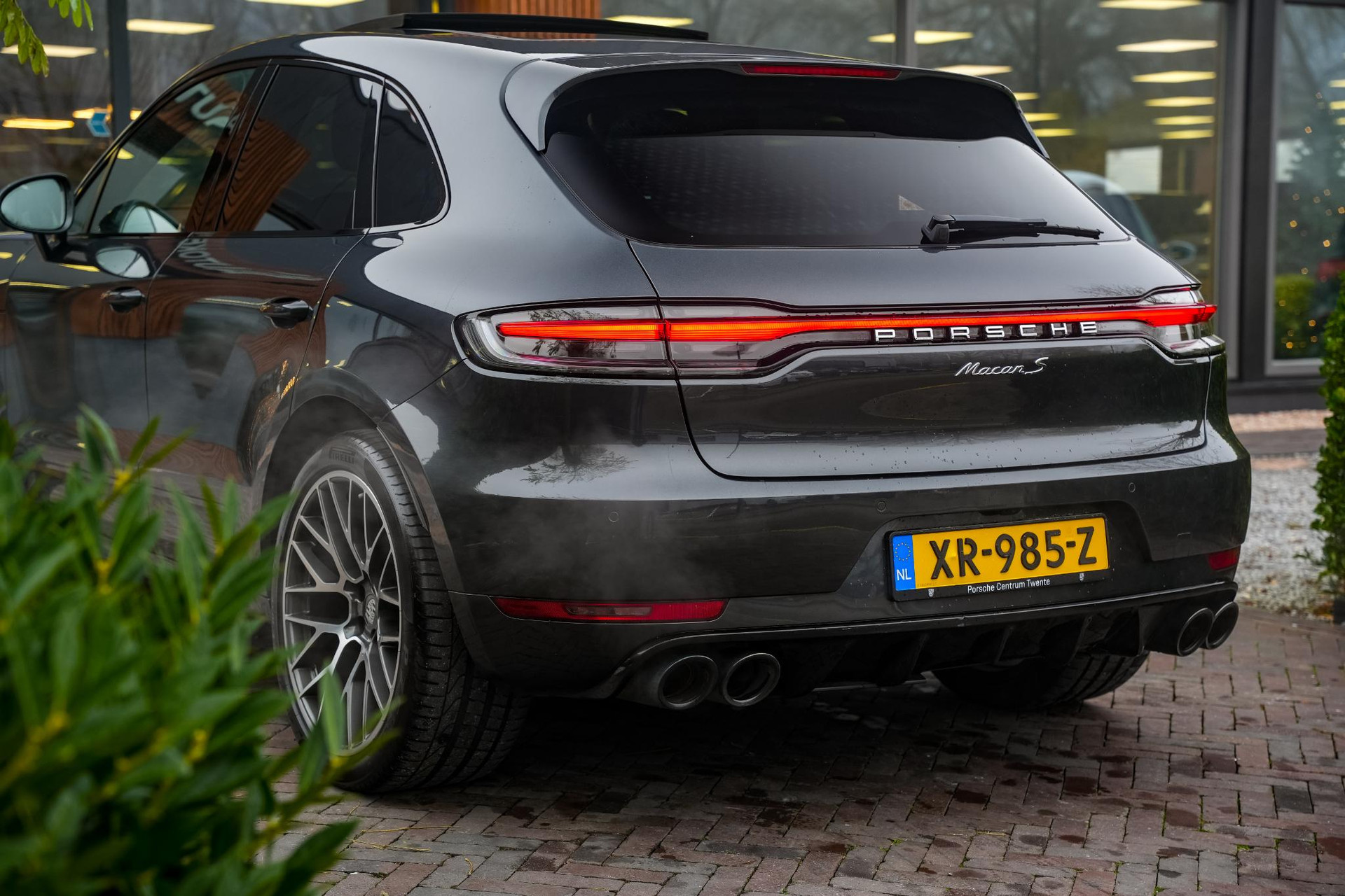 Porsche Macan 3.0 S 2019 Vulkaangrijs metallic 33