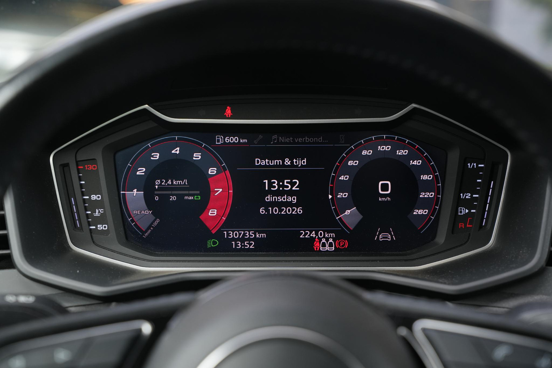 Audi A1 Sportback 25 TFSI Pro Line 2019 Manhattangrijs metallic 22
