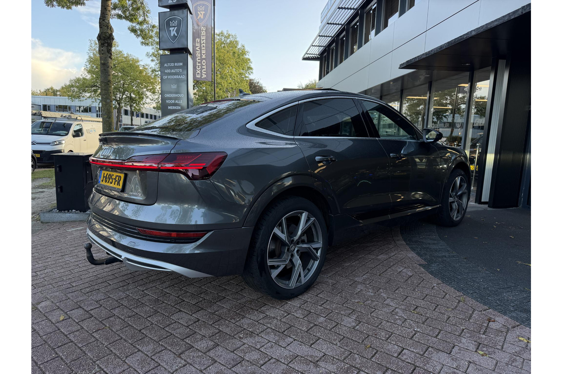 Audi e-tron Sportback 50 quattro S edition 71 kWh 2020 Daytonagrijs pareleffect 5