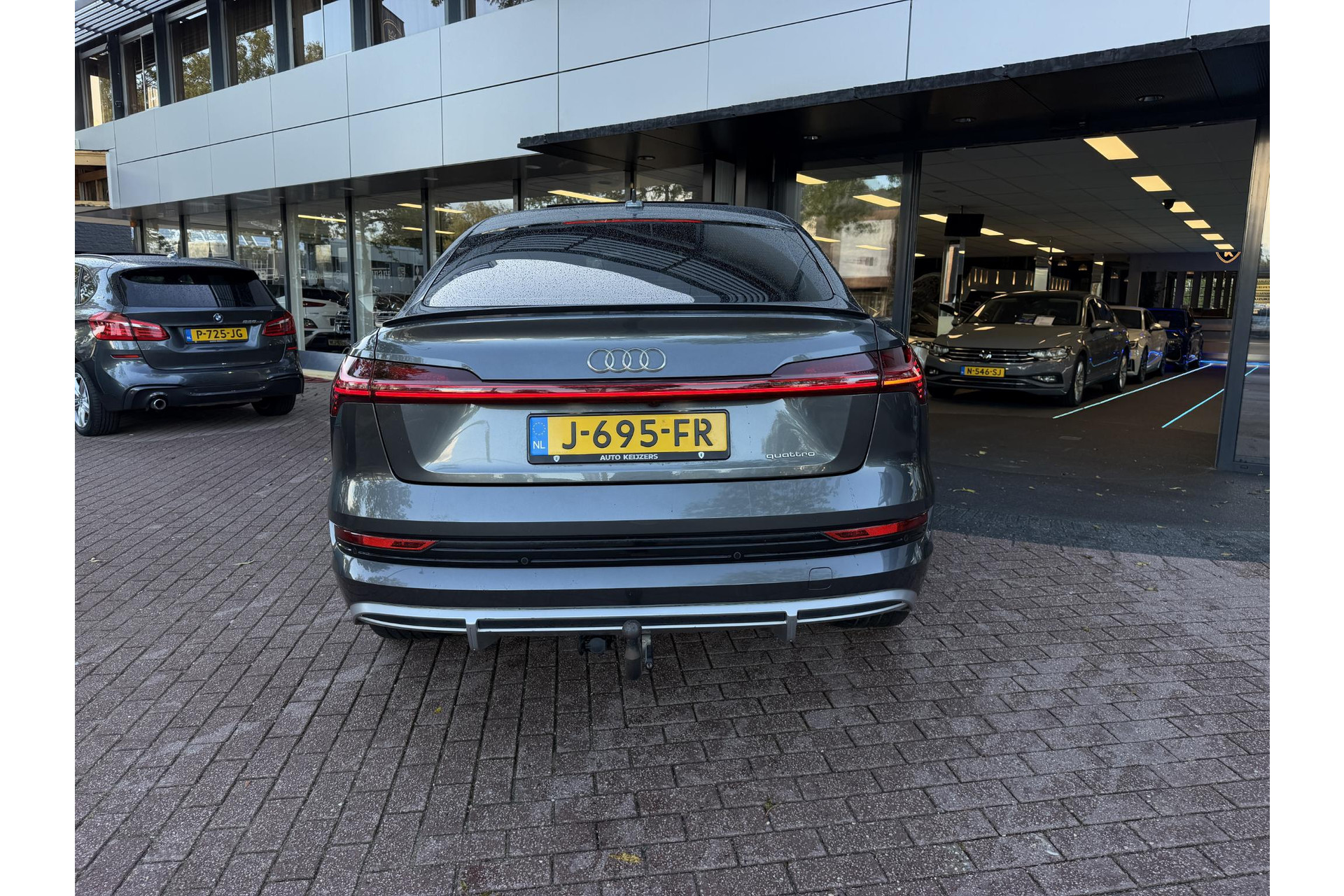 Audi e-tron Sportback 50 quattro S edition 71 kWh 2020 Daytonagrijs pareleffect 6