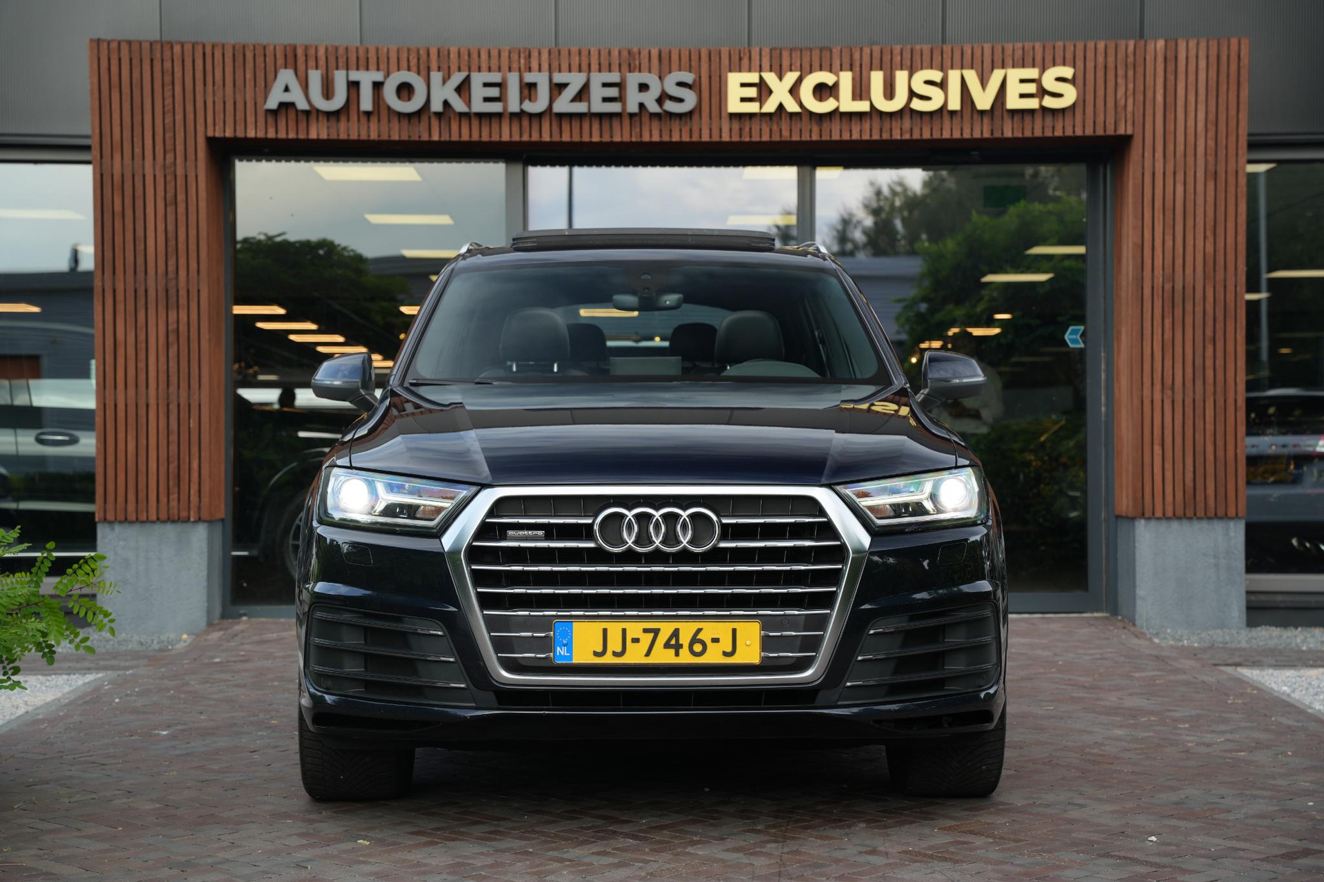 Audi Q7 3.0 TDI ultra quattro Pro Line S 7p 2016 Inktblauw pareleffect 3