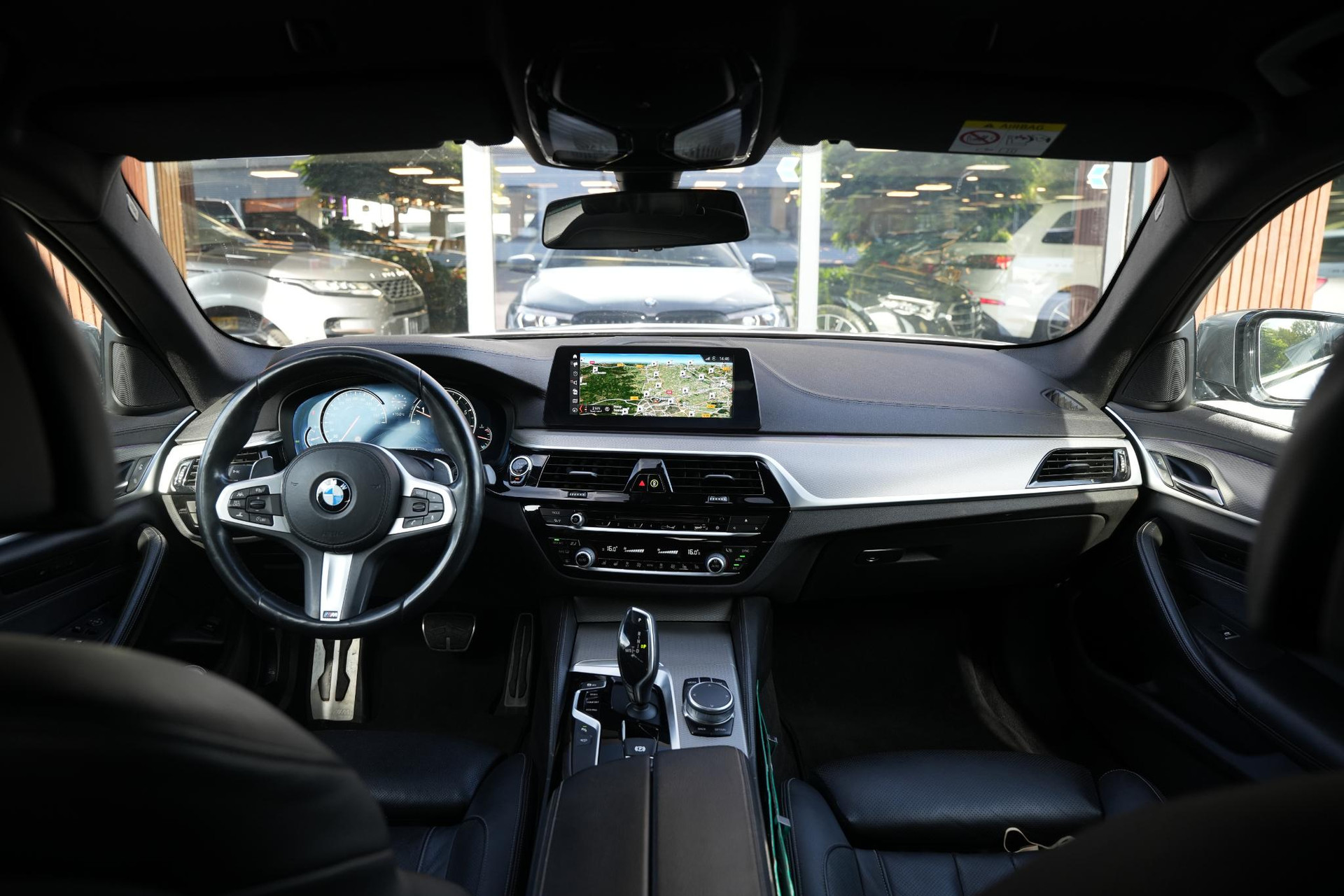 BMW 5 Serie 540i xDrive High Executive 2017 Blue-stone metallic (C2Y) 2