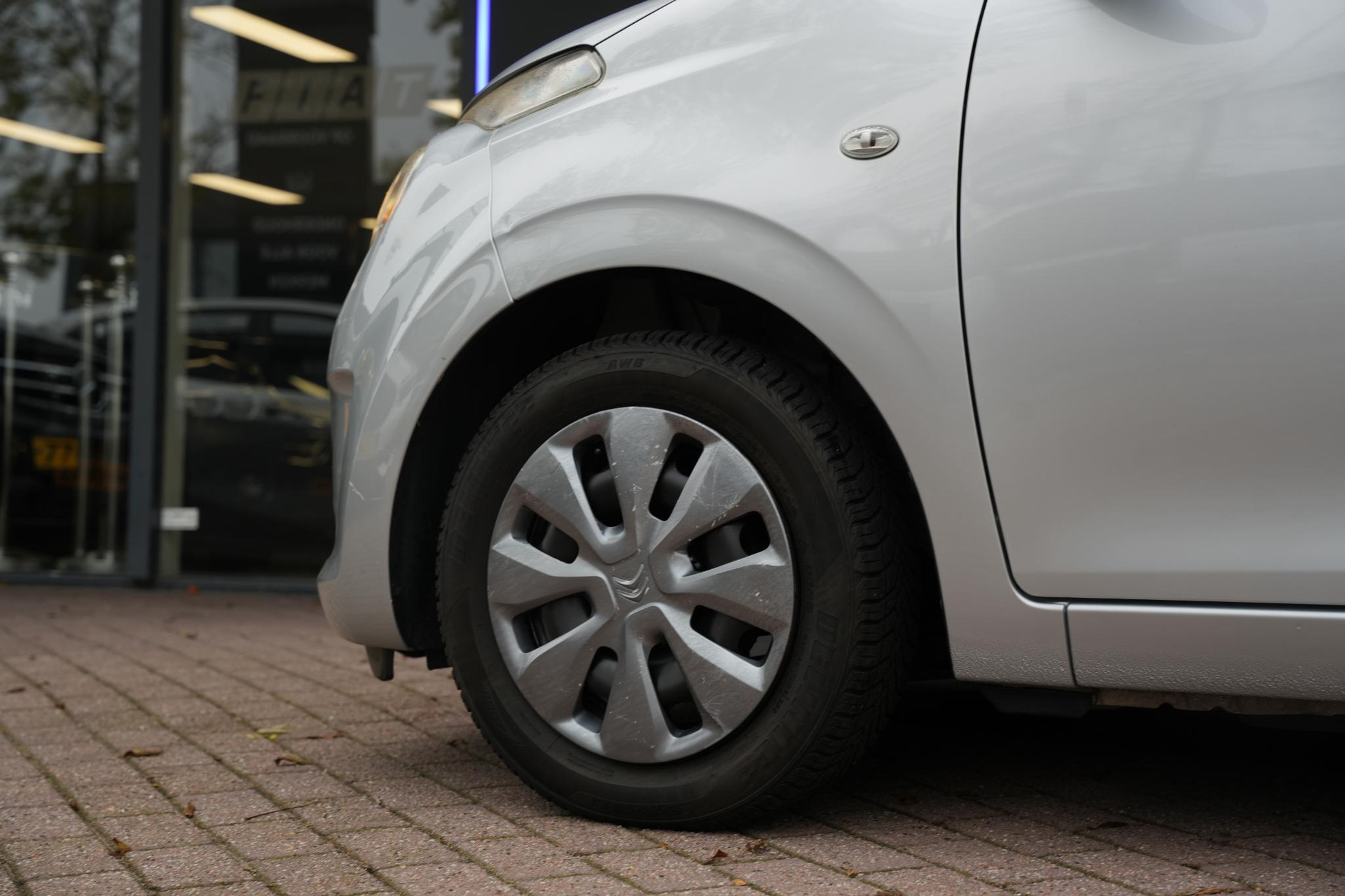 Citroën C1 1.0 e-VTi Feel 2014 Pareleffect speciale kleur blanc perle nacré 10
