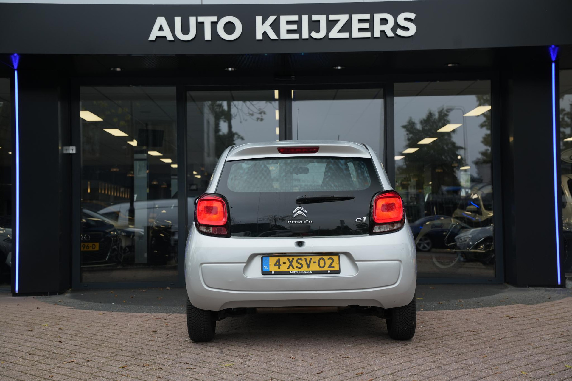 Citroën C1 1.0 e-VTi Feel 2014 Pareleffect speciale kleur blanc perle nacré 11