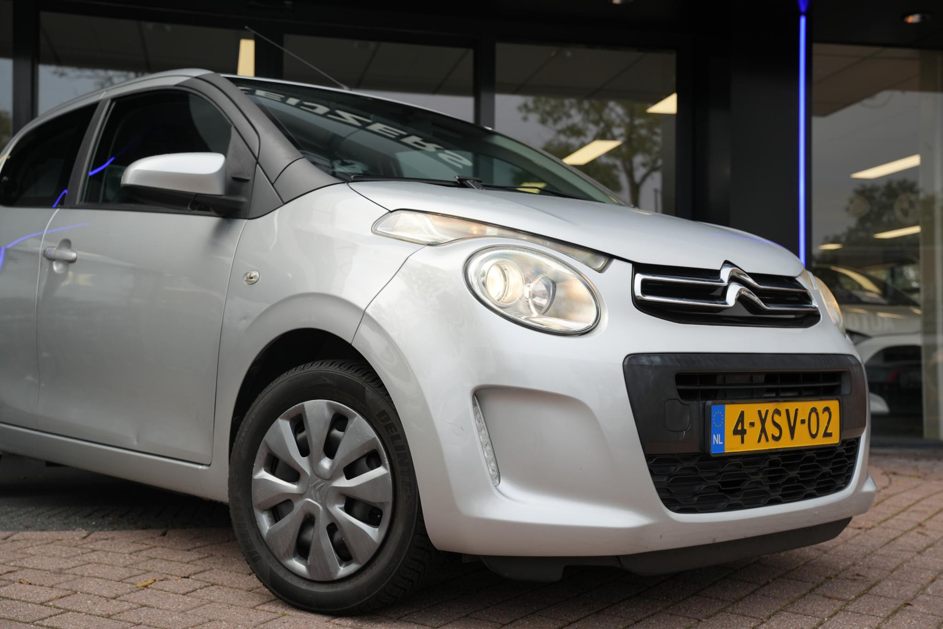 Citroën C1 1.0 e-VTi Feel 2014 Pareleffect speciale kleur blanc perle nacré 14