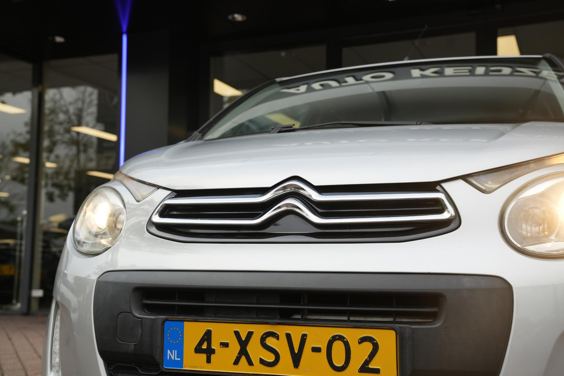 Citroën C1 1.0 e-VTi Feel 2014 Pareleffect speciale kleur blanc perle nacré 15