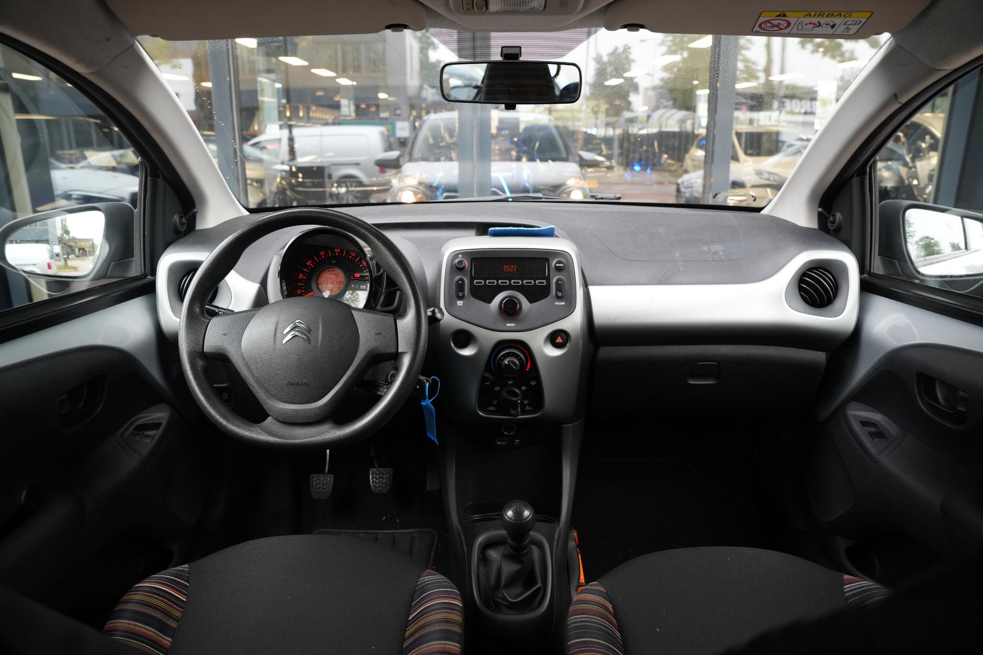 Citroën C1 1.0 e-VTi Feel 2014 Pareleffect speciale kleur blanc perle nacré 2