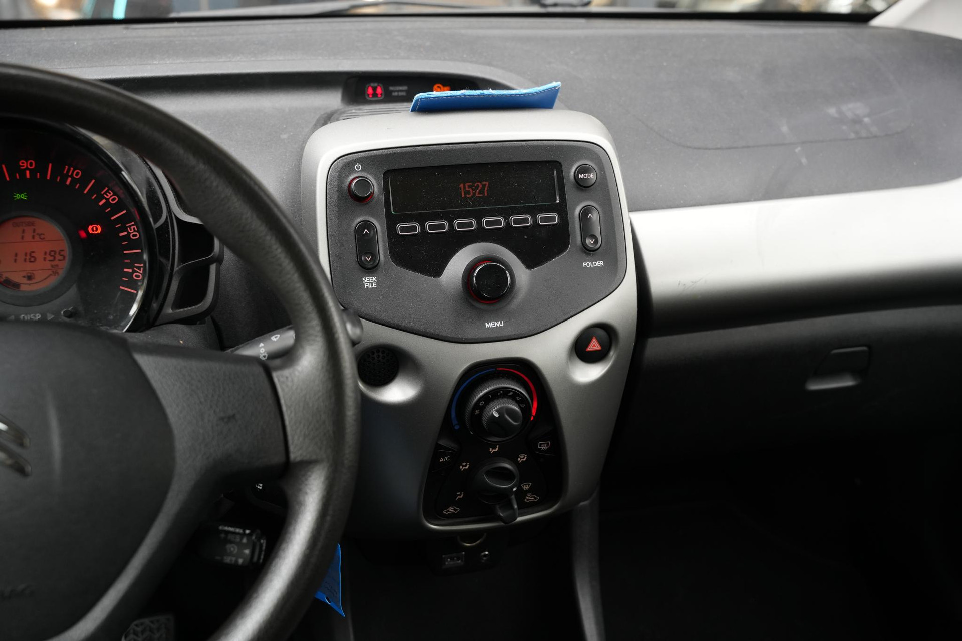 Citroën C1 1.0 e-VTi Feel 2014 Pareleffect speciale kleur blanc perle nacré 22